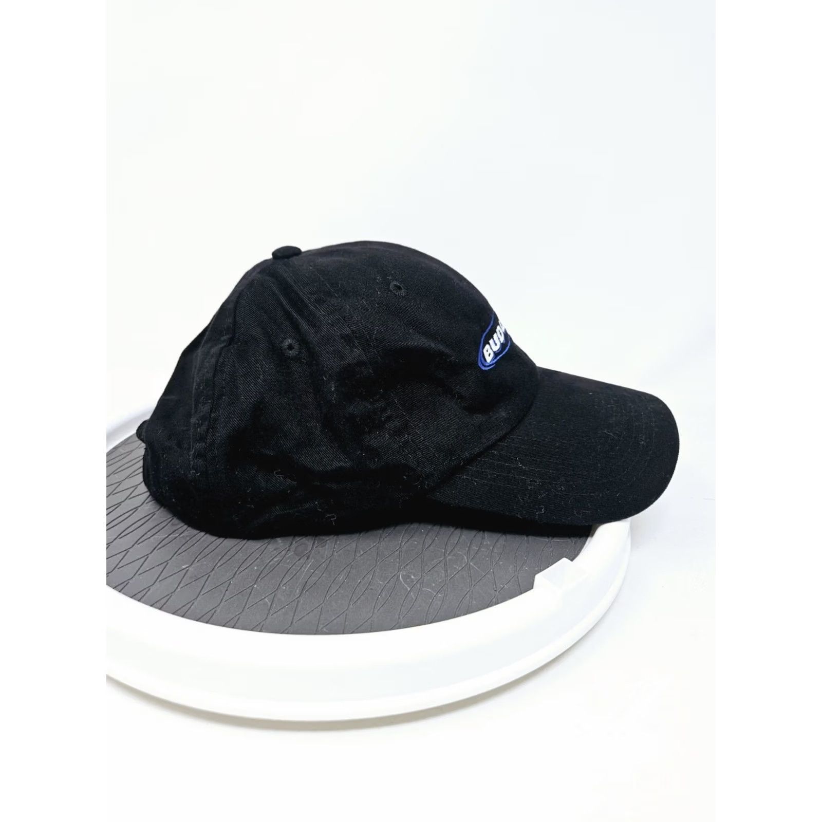 Logo 7 VINTAGE Bud Light Embroidered Logo Strapback Hat Y2K Baseball Cap One Size Black Men Adjustable Beer USA Hats Size ONE SIZE - 4 Thumbnail