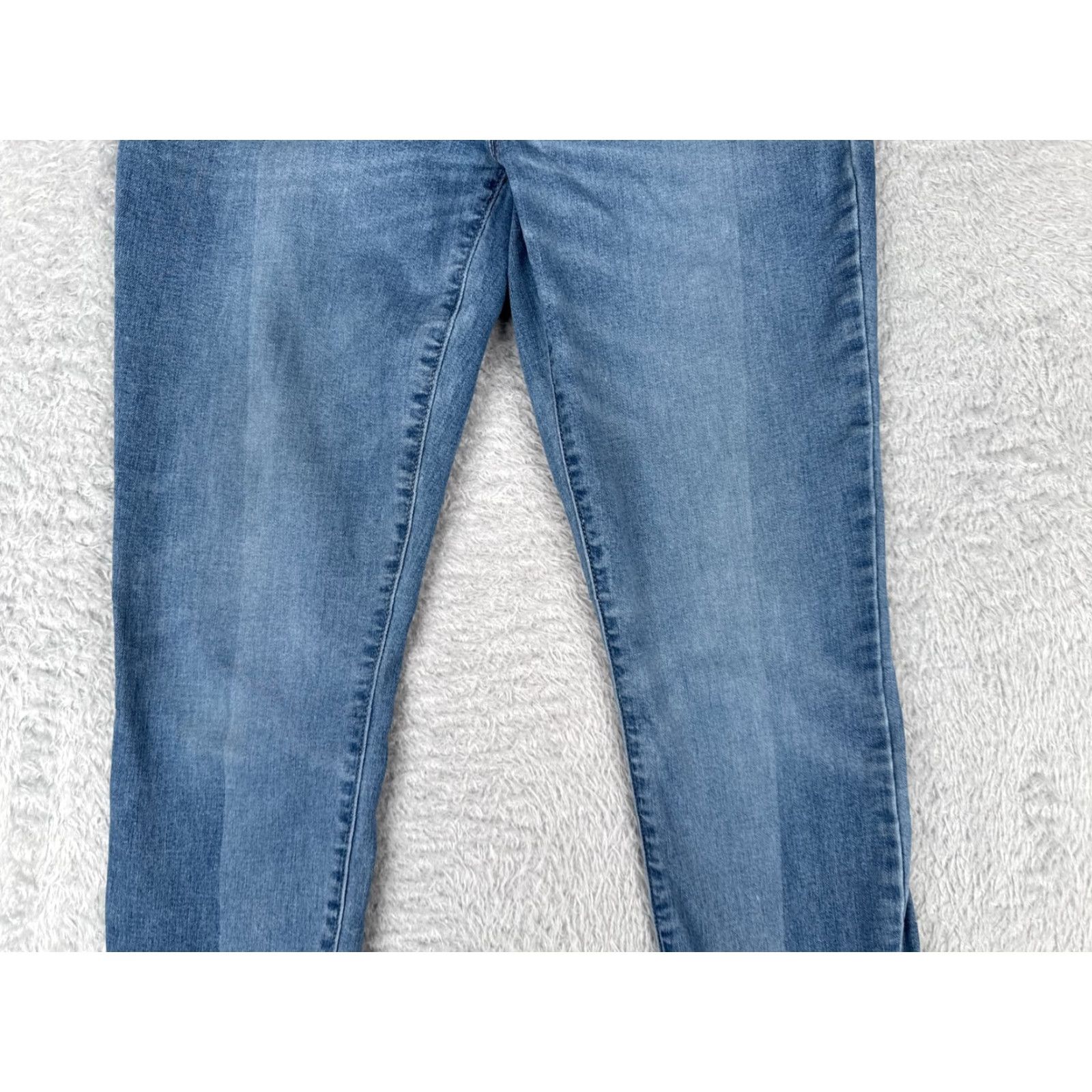 Old Navy Old Navy Jeans Womens 8 Blue Denim Rockstar Mid Rise Raw Hem Cotton Blend 29x25 Size 30" / US 8 / IT 44 - 3 Thumbnail
