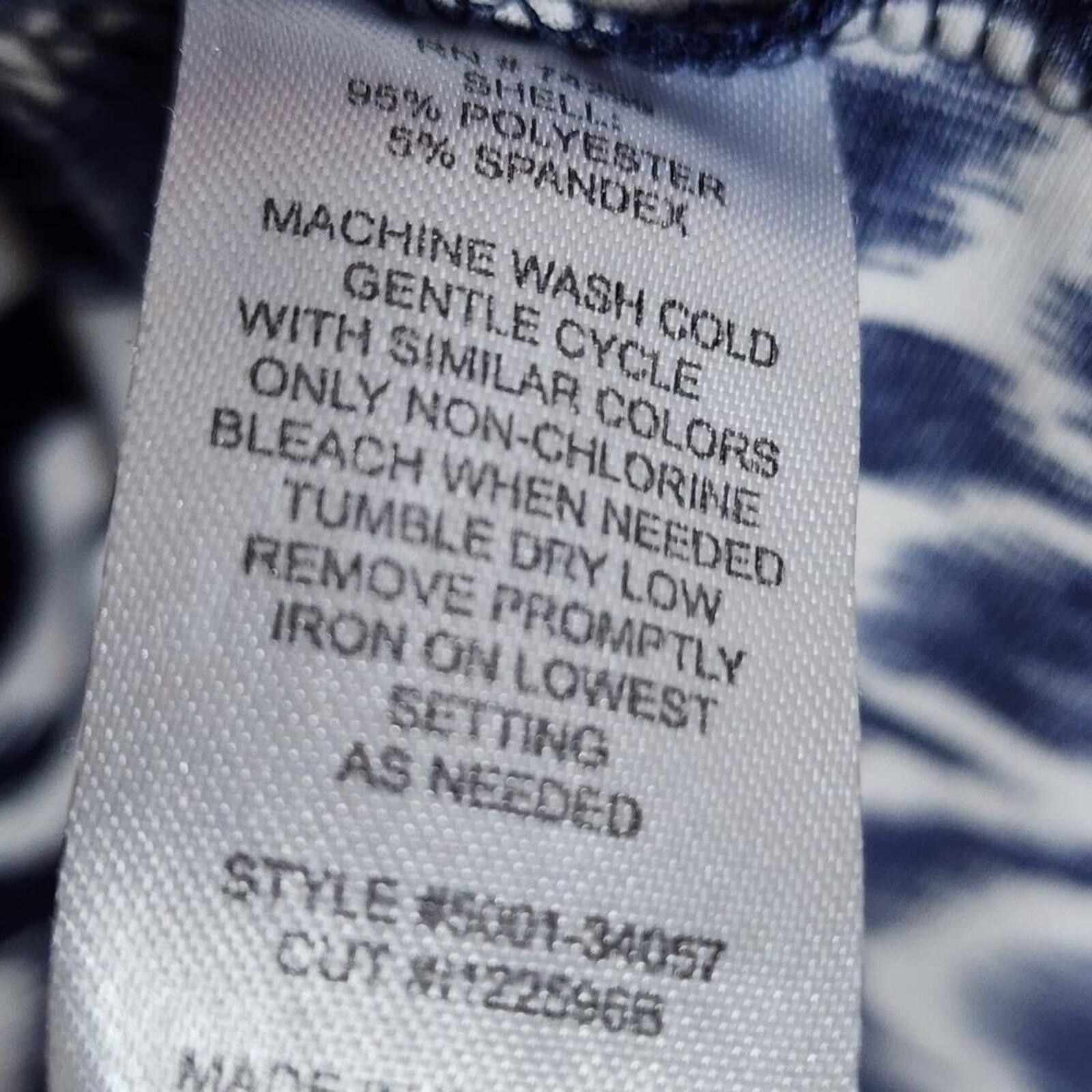 Other Size 8 Enfocus Damask Brocade Blue White Dress Size M / US 6-8 / IT 42-44 - 3 Thumbnail