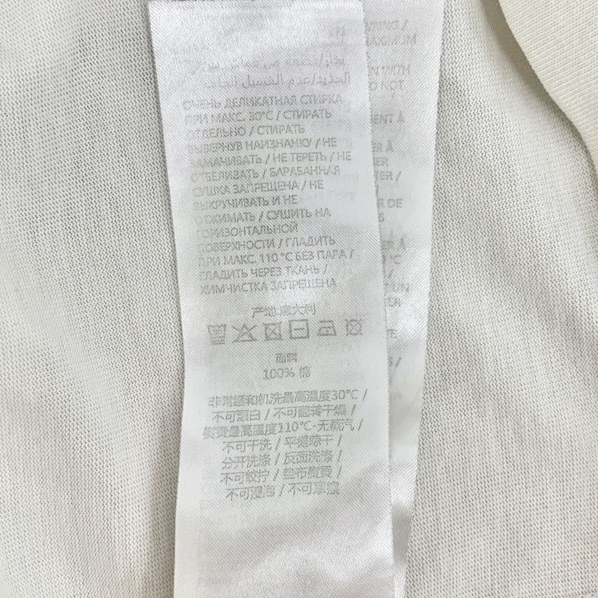 Gucci Gucci White Logo Letter Printed Short Sleeve T-shirt K26WX Size US L / EU 52-54 / 3 - 7 Thumbnail