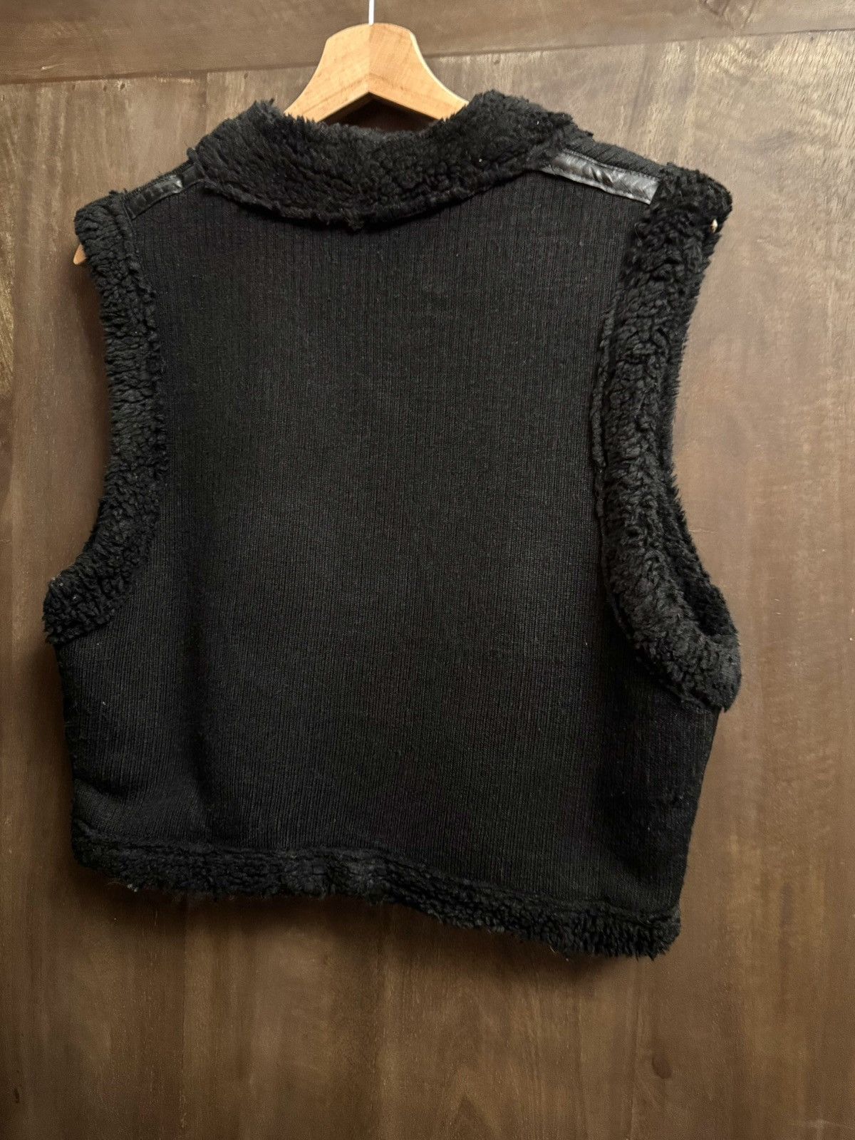 Jean Paul Gaultier jpg jean paul gaultier black faux fur short sweater L Size L / US 10 / IT 46 - 8 Thumbnail