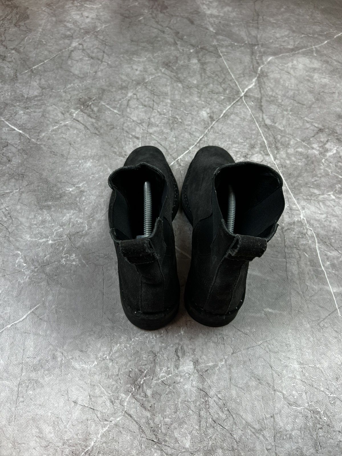 Allsaints AllSaints Suede Grey Chelsea Boots Size US 10 / EU 43 - 5 Thumbnail