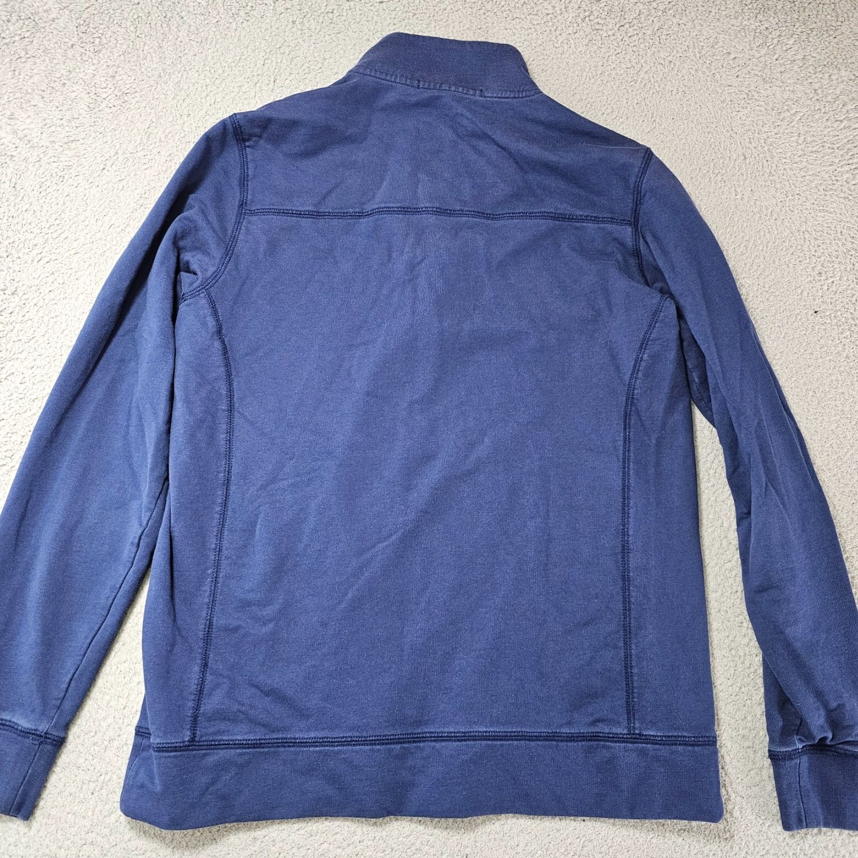 Vintage Criquet Pullover Shirt Mens Small Blue 1/2 Zip Long Sleeve Mock Golf Sweatshirt Size US S / EU 44-46 / 1 - 7 Thumbnail