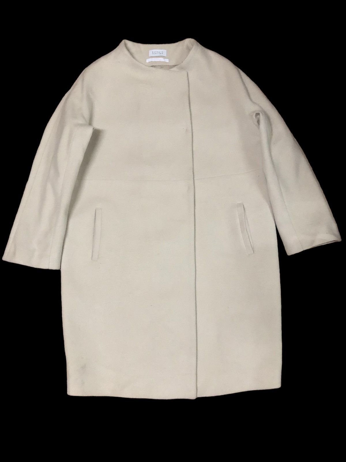 Barneys New York Barney New York Wool Long Coat Size M / US 6-8 / IT 42-44 - 1 Thumbnail