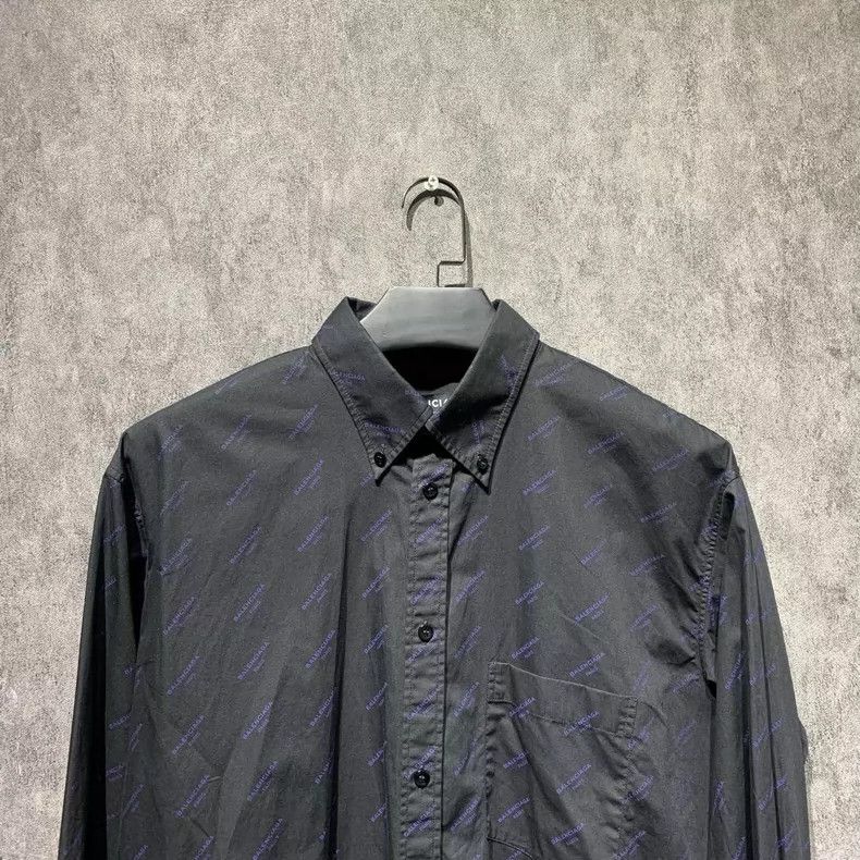 Balenciaga Balenciaga size 39 Bullet screen full of shirt 2505-Nextar Size US M / EU 48-50 / 2 - 3 Thumbnail