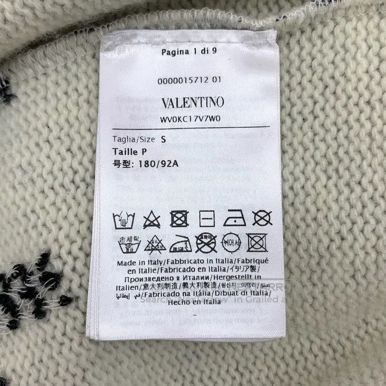 Valentino Valentino Color-blocked leopard print jacquard sheep swea Size US S / EU 44-46 / 1 - 6 Thumbnail
