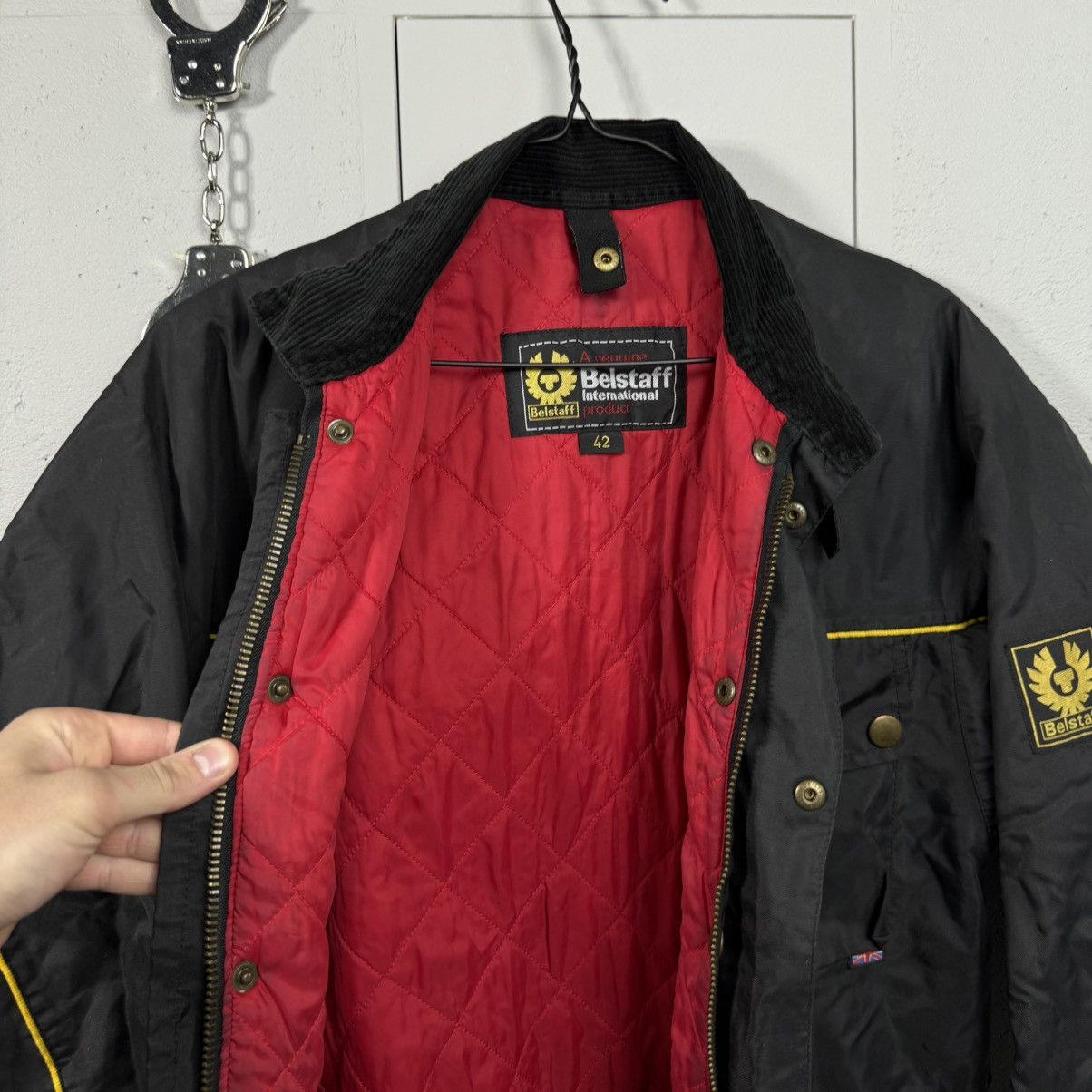 Belstaff Vintage Belstaff Motorcycle Waxed Jacket Size US L / EU 52-54 / 3 - 8 Thumbnail