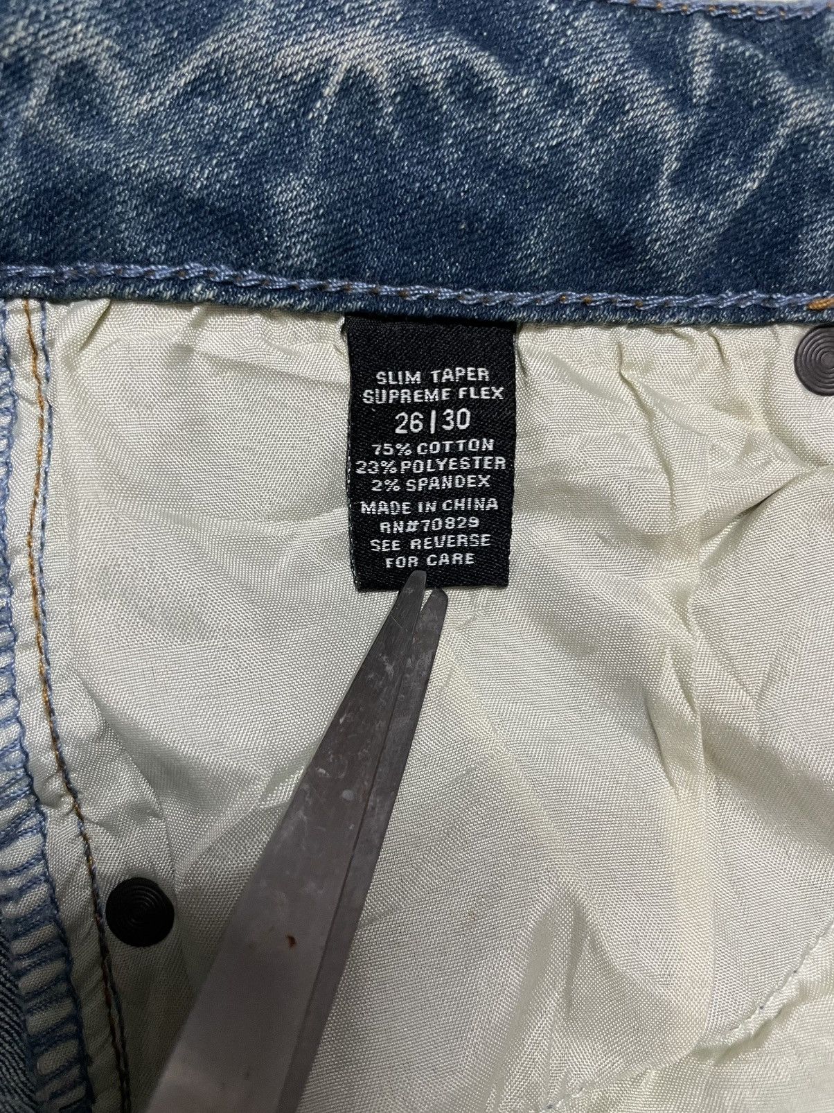 rue21 Vintage Rue21 Skinny Distress Ripped Mudwash Jeans Size US 27 - 8 Thumbnail