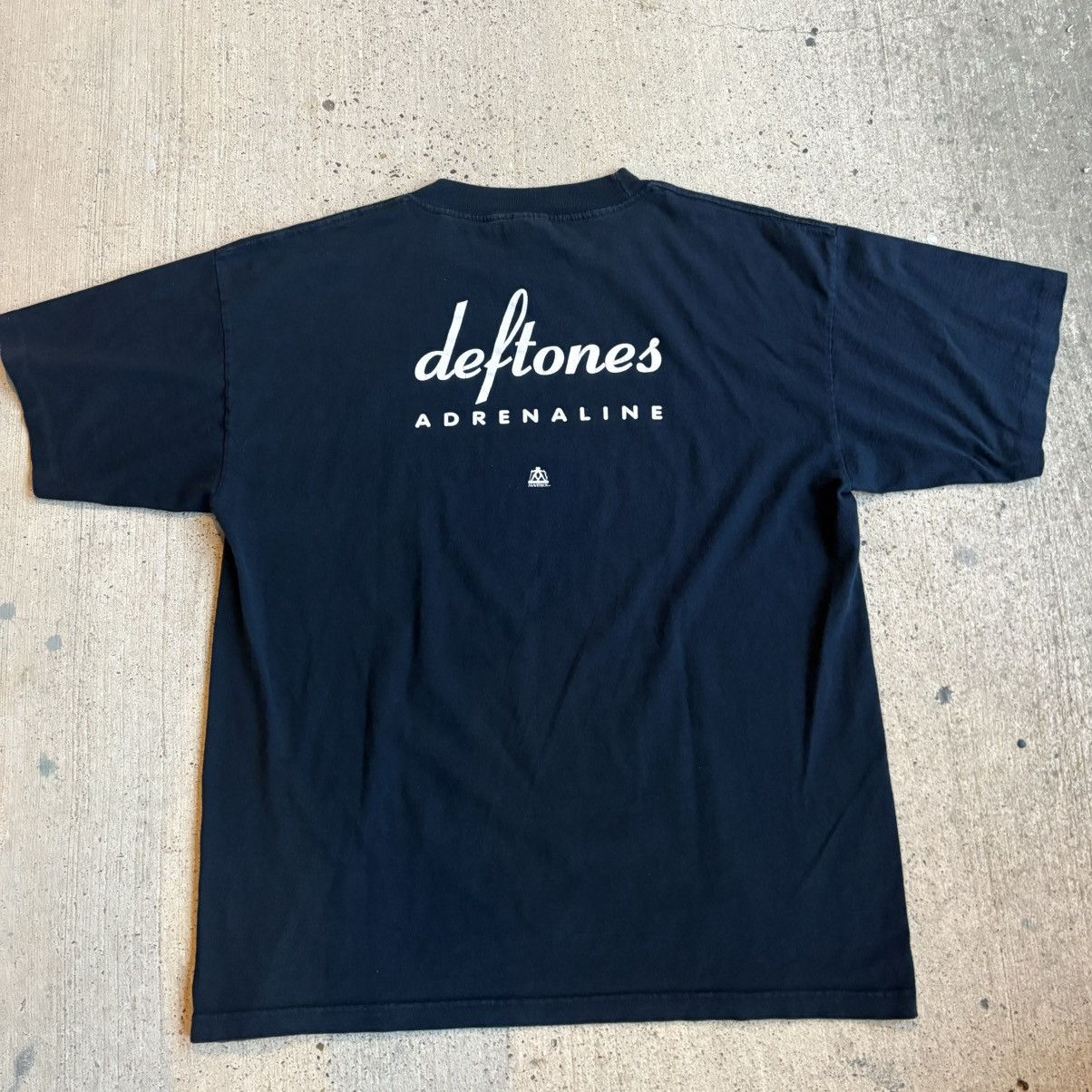 Vintage Vintage RARE MAVERICK EXCLUSIVE Deftones Adrenaline Band Tee Size US XL / EU 56 / 4 - 9 Thumbnail