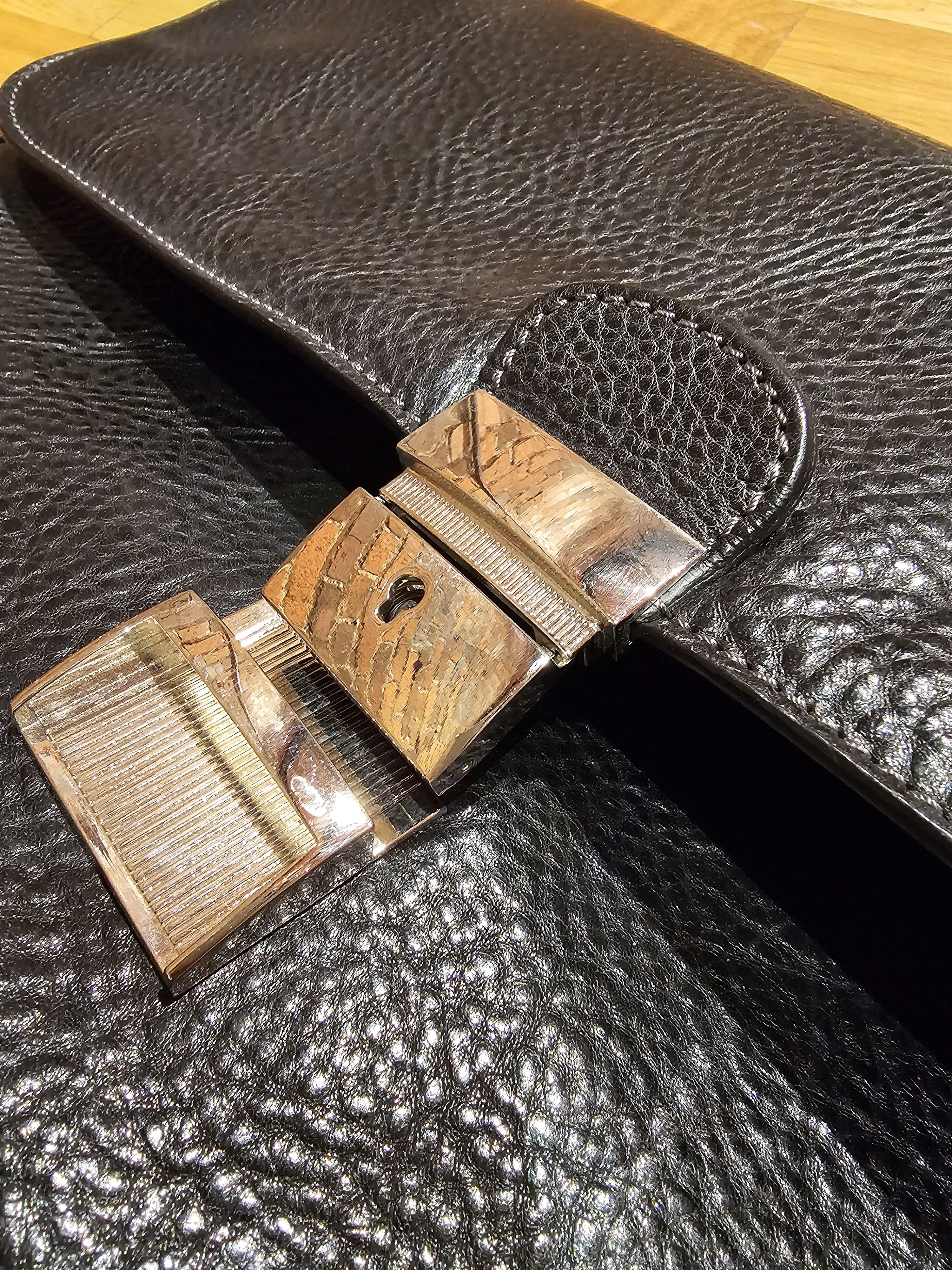 Other Pebbled leather briefcase from Scuola del Cuoio (Florence) Size ONE SIZE - 6 Thumbnail