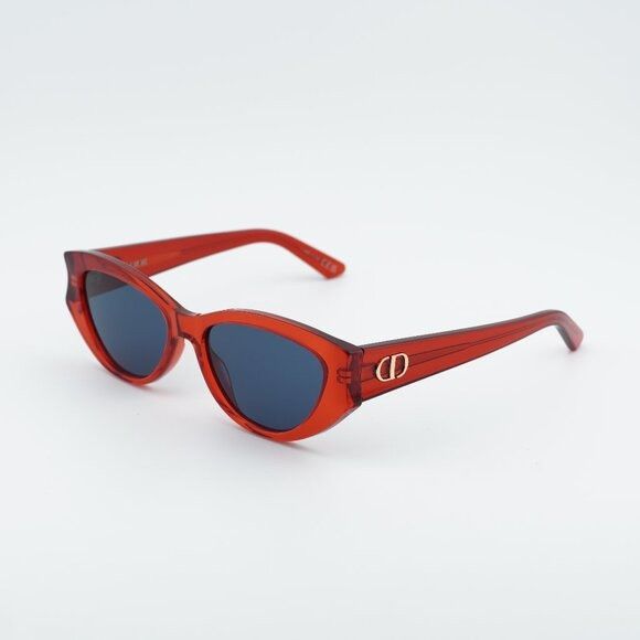 Dior Dior DIORGLOW B1I 35B0 Sunglasses Red Cat Eye Frame Size ONE SIZE - 1 Thumbnail