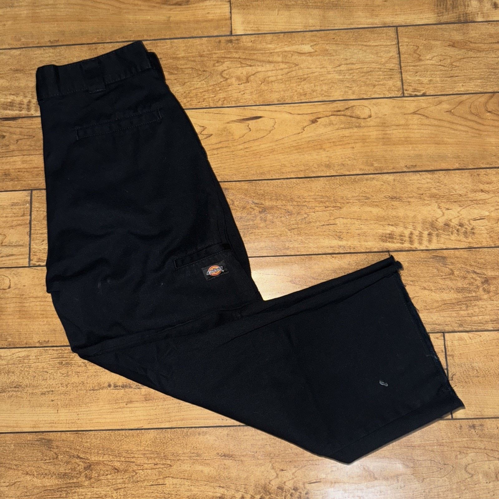 Dickies Dickies Loose Fit Double Knee Chinos Black 32x26 Cropped Size US 32 / EU 48 - 1 Thumbnail