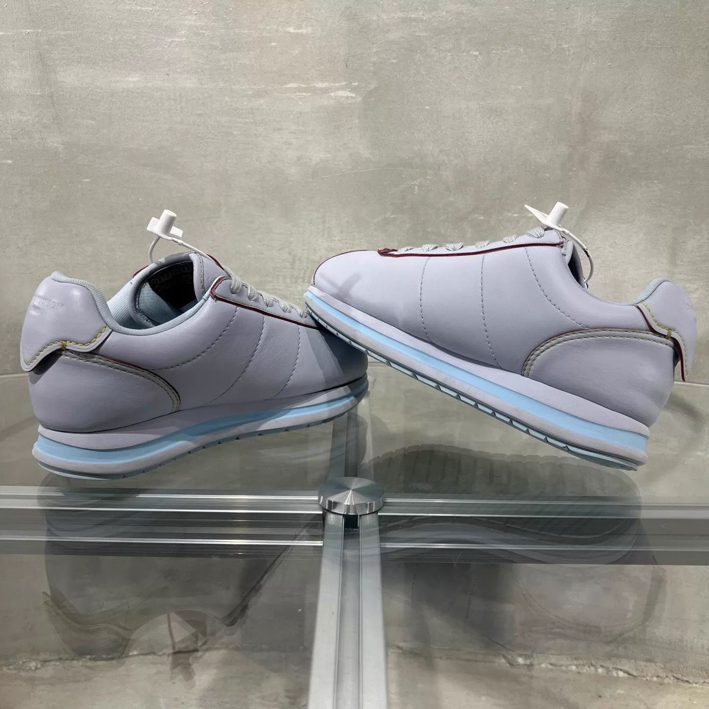 Louis Vuitton LV x Nigo blue waffle sneaker UK4 Size US 6.5 / IT 36.5 - 5 Thumbnail