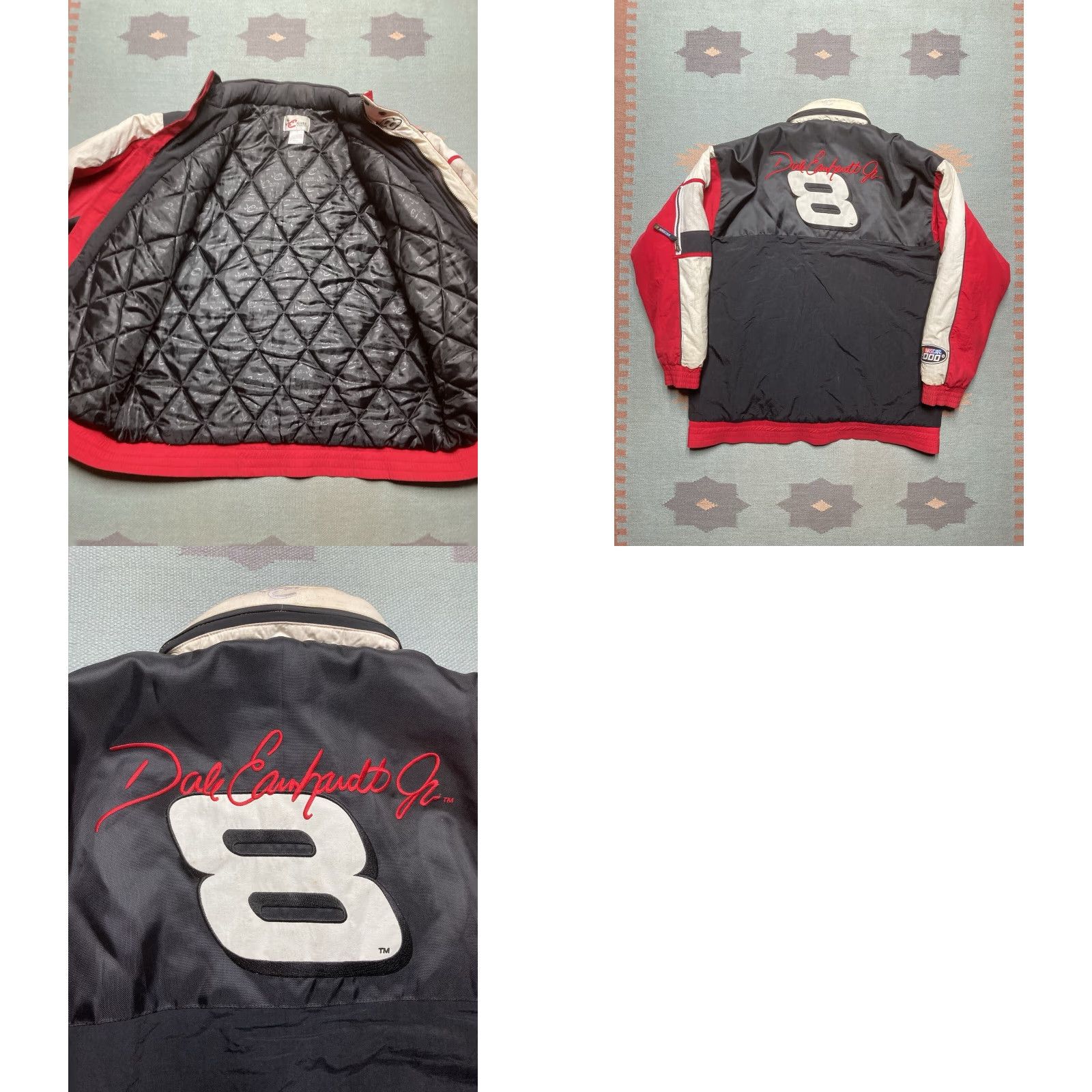 Chase Authentics VINTAGE Chase Authentics Puffer Jacket Dale Earnhardt Jr Nascar Racing Small Mens Jacket Size US S / EU 44-46 / 1 - 9 Thumbnail