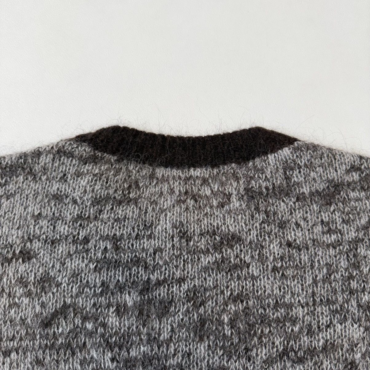 Dries Van Noten Abstract Weave Alpaca Wool Sweater Size US M / EU 48-50 / 2 - 14 Thumbnail