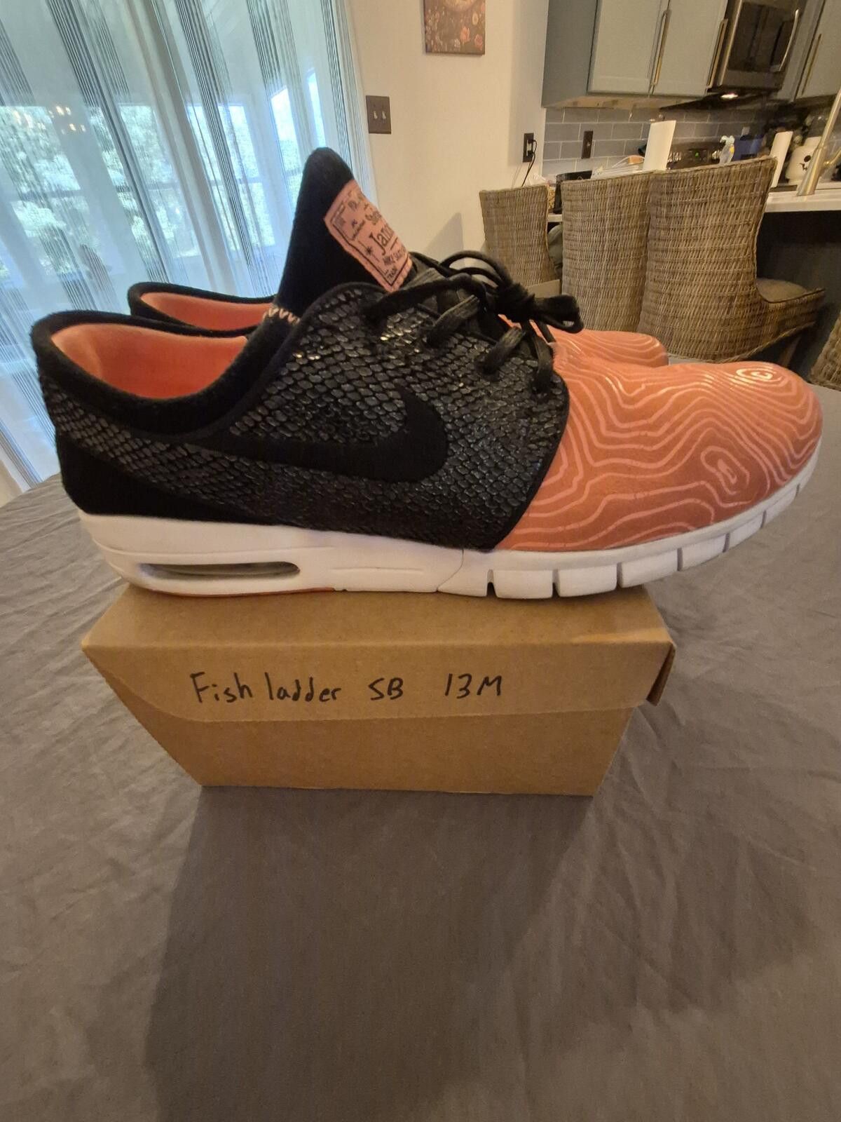 Nike SB Nike SB Janoski Fish Ladder Size 13 Rare! Size US 13 / EU 46 - 1 Thumbnail