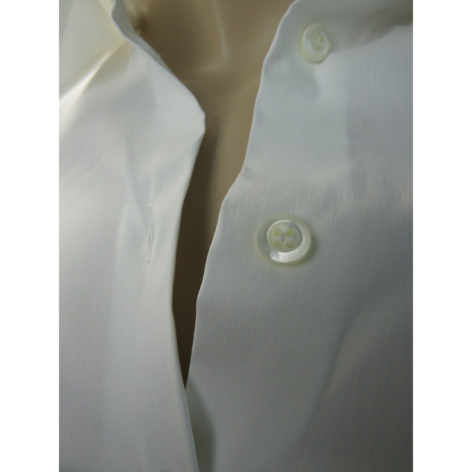 Prada PRADA DNA634 WHITE LONG SLEEVE FORMAL POPLINE BLOUSE 36 2 Size XS / US 0-2 / IT 36-38 - 8 Thumbnail