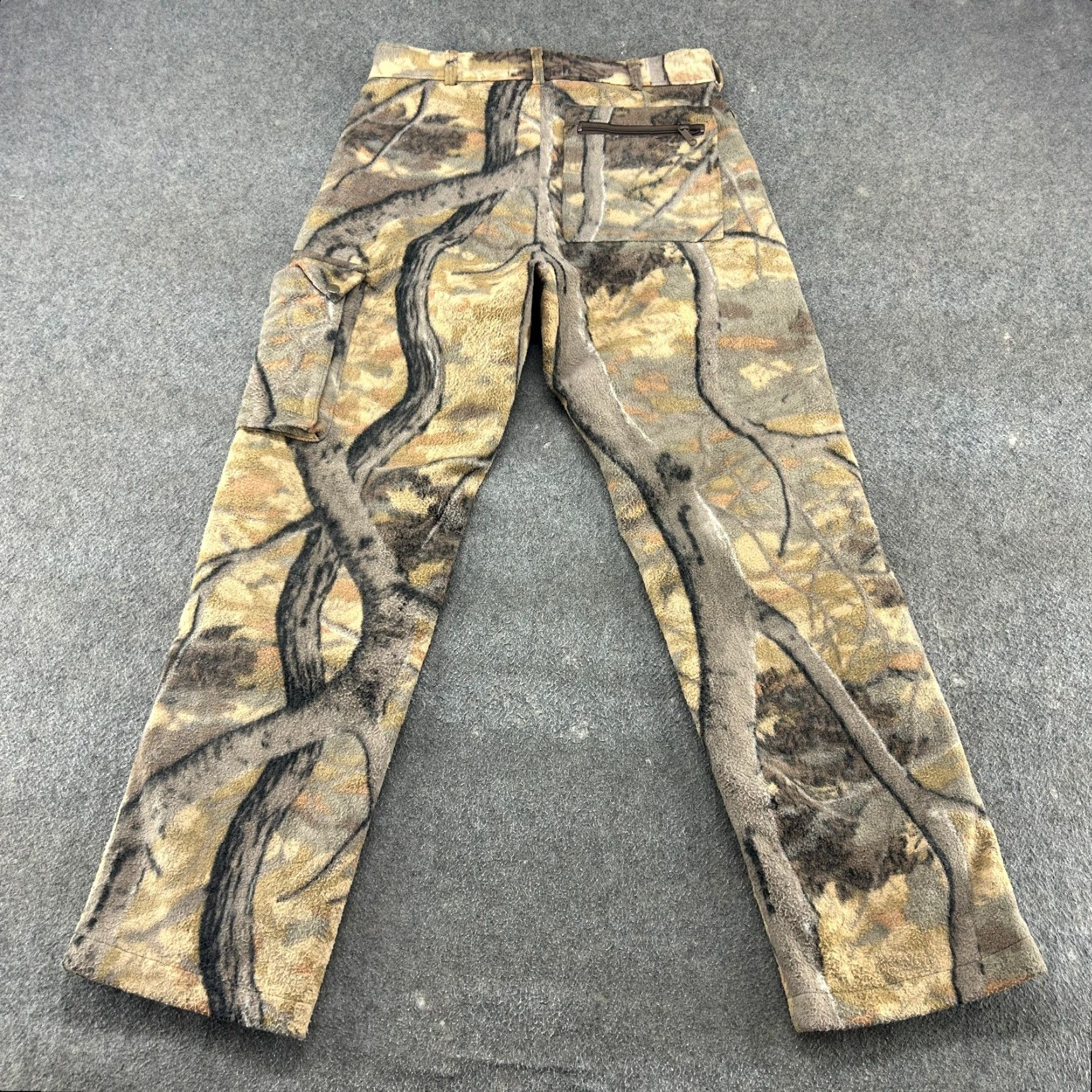 Vintage Cabela's Pants Men 34x34 Cargo Fleece Camouflage USA Straight Inseam 34 Size US 34 / EU 50 - 7 Thumbnail