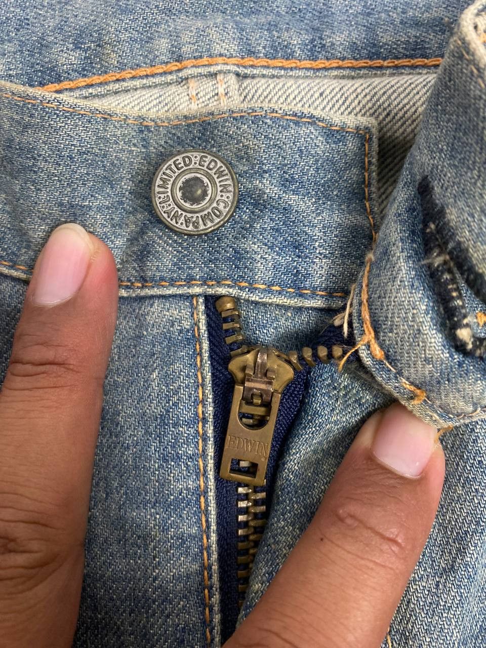 Edwin vintage edwin 800 sx bootcut flare denim nice design Size US 30 / EU 46 - 11 Thumbnail