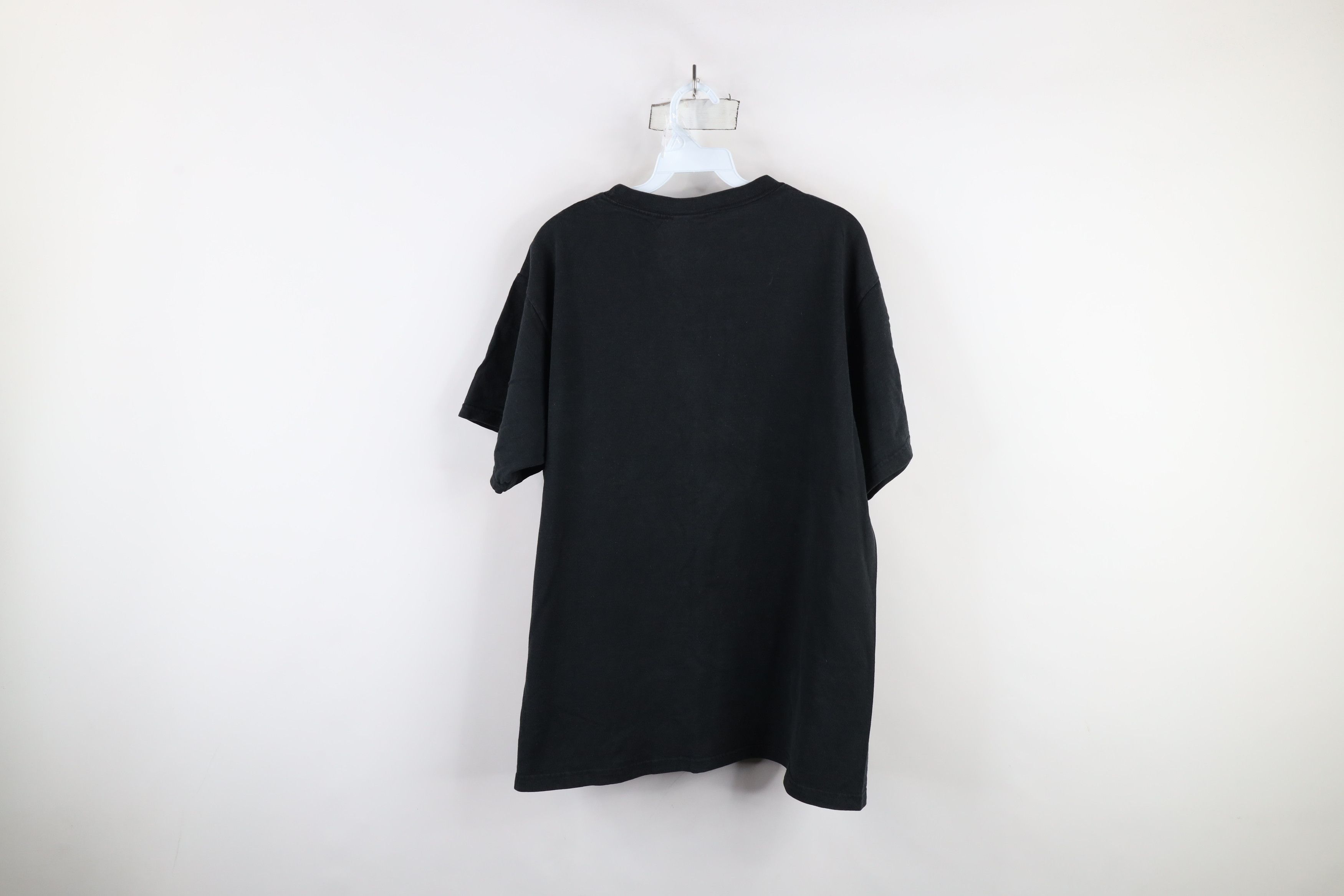 Vintage Vintage 90s Streetwear Short Sleeve T-Shirt Black Cotton Size US XL / EU 56 / 4 - 13 Thumbnail