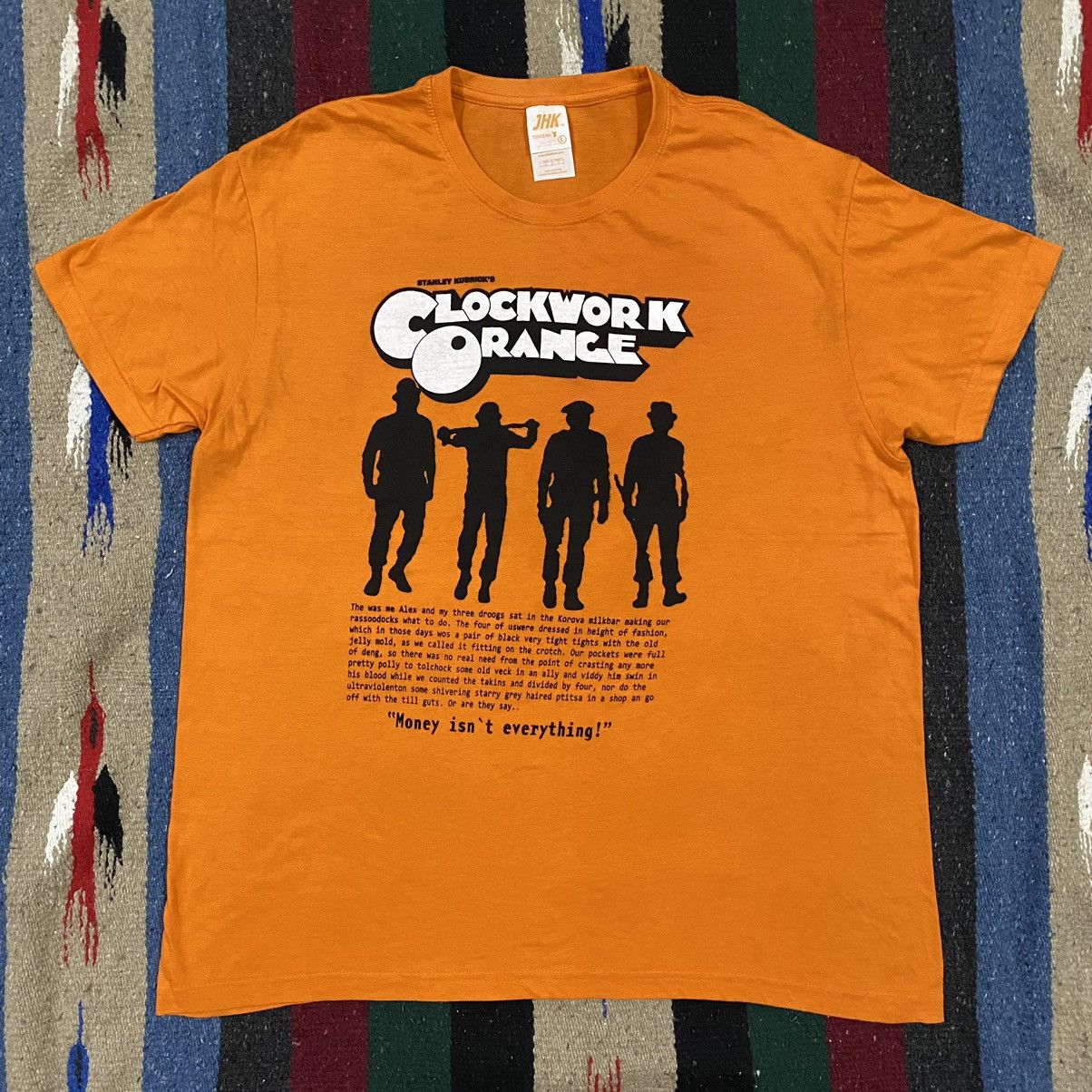 Vintage VTG Y2K CLOCKWORK ORANGE MOVIE TEE Size US L / EU 52-54 / 3 - 1 Thumbnail
