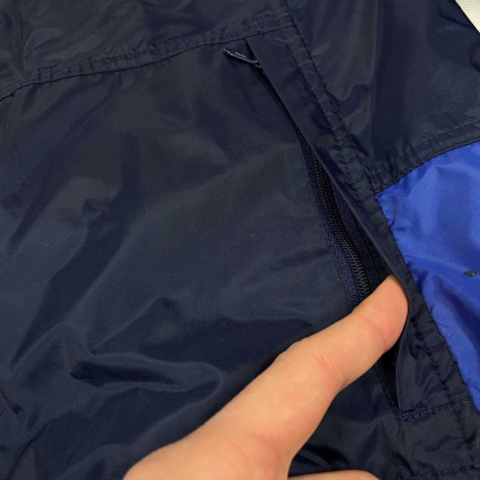 Nike × Vintage Vintage Nike Men's Navy Blue Rangers F.C. Training Jacket Size US S / EU 44-46 / 1 - 6 Thumbnail