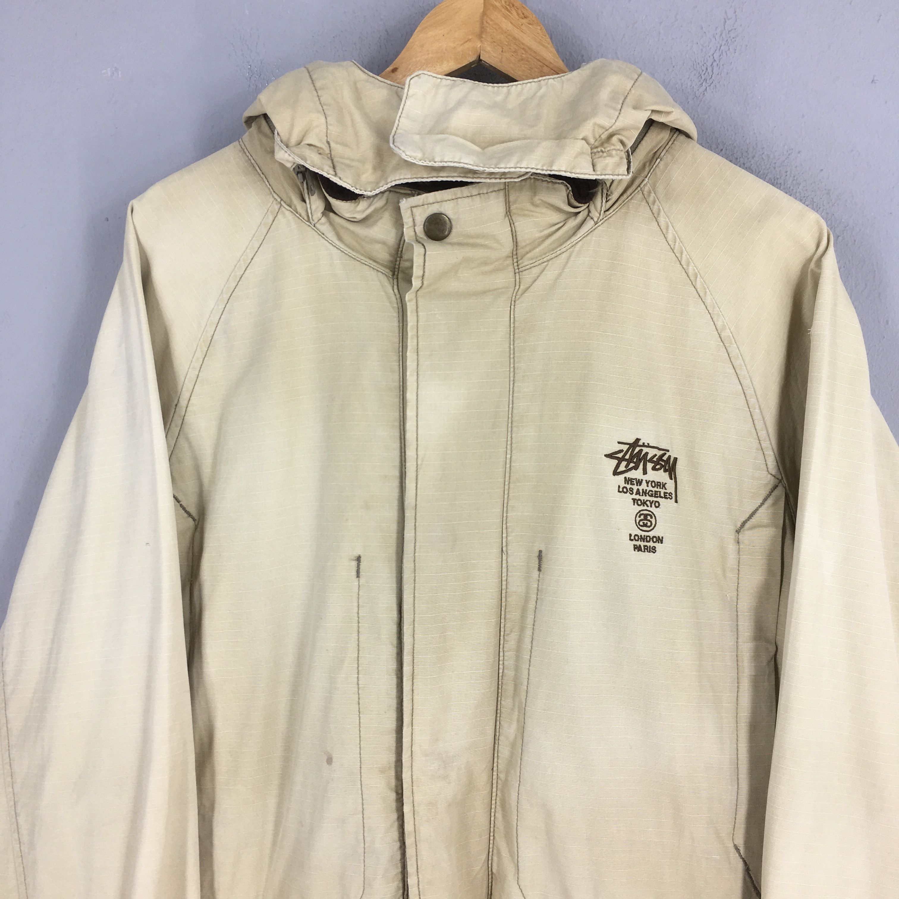 Stussy Vintage Y2K Stussy Outer Gear Tactical Field Jacket Large Size US L / EU 52-54 / 3 - 2 Thumbnail