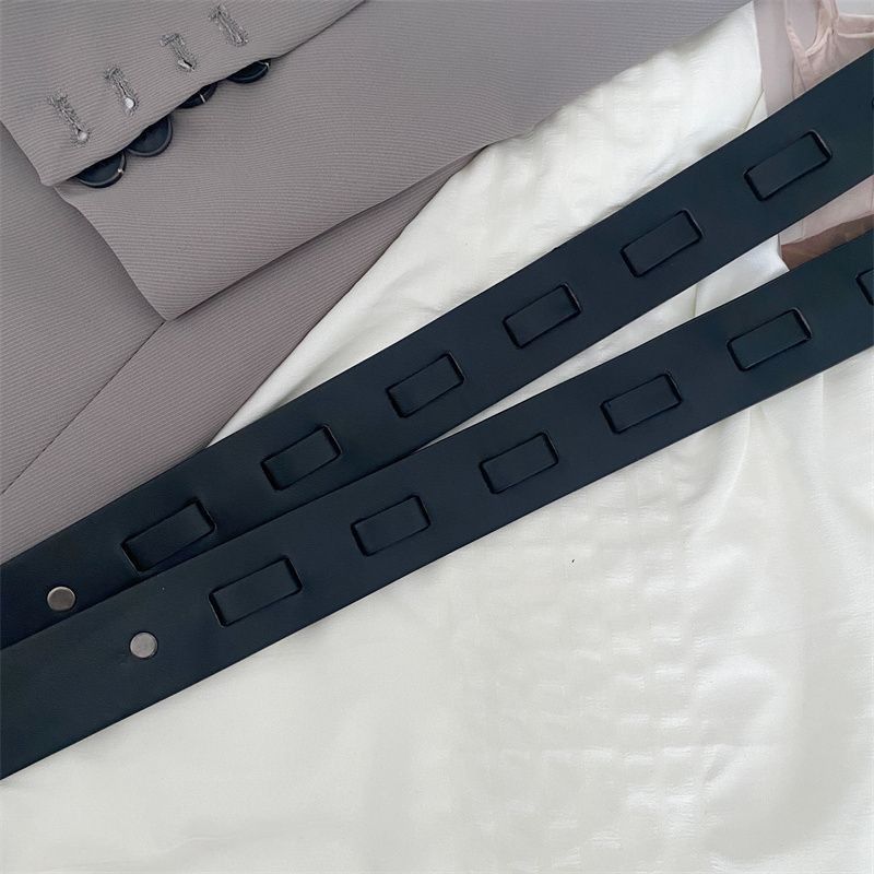 Designer × Vintage PU Leather Carabiner Belt Size ONE SIZE - 6 Thumbnail