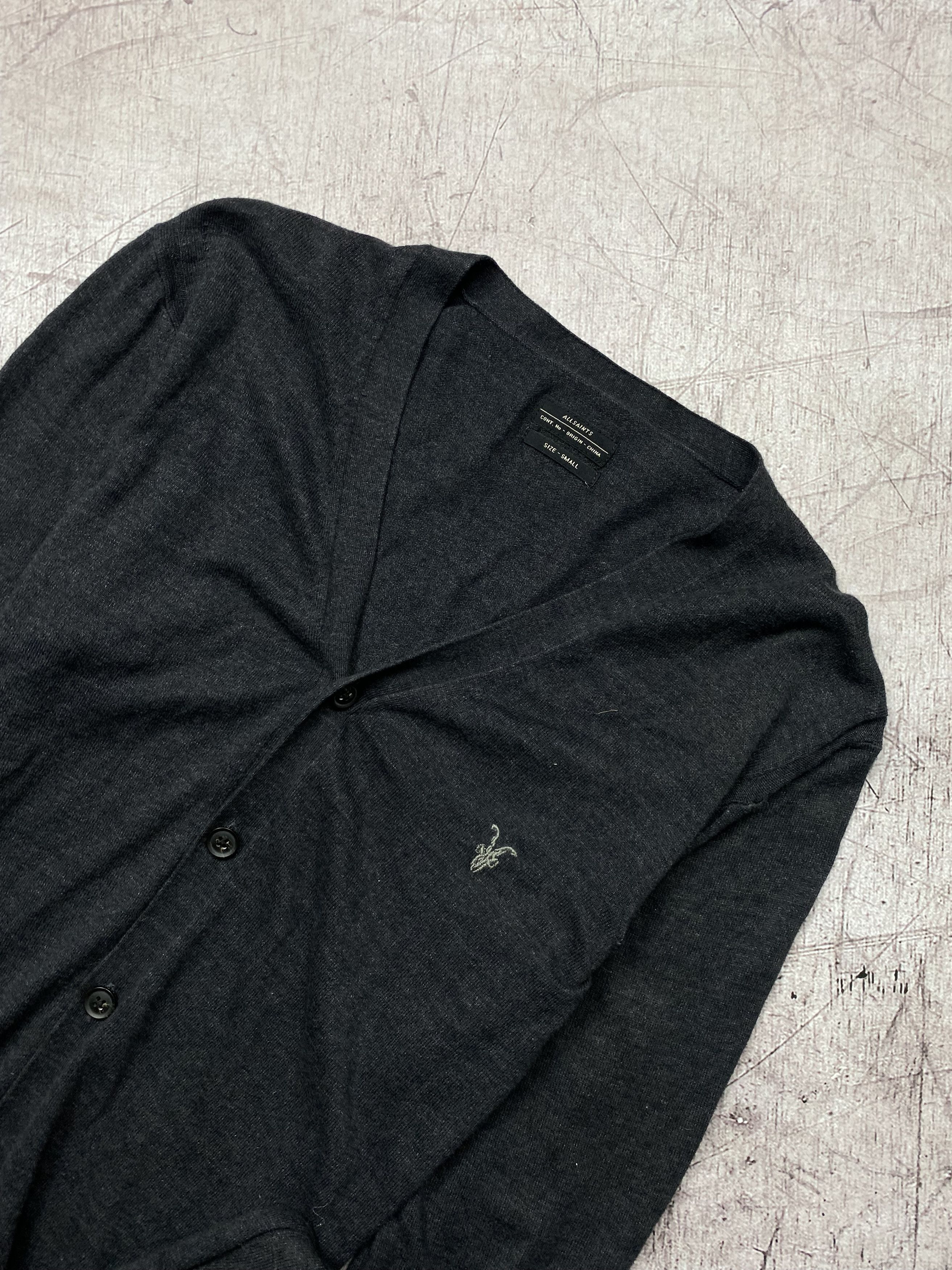 Allsaints Allsaints Vintage Fritz Mens Knit Cardigan Sweater Size US S / EU 44-46 / 1 - 2 Thumbnail