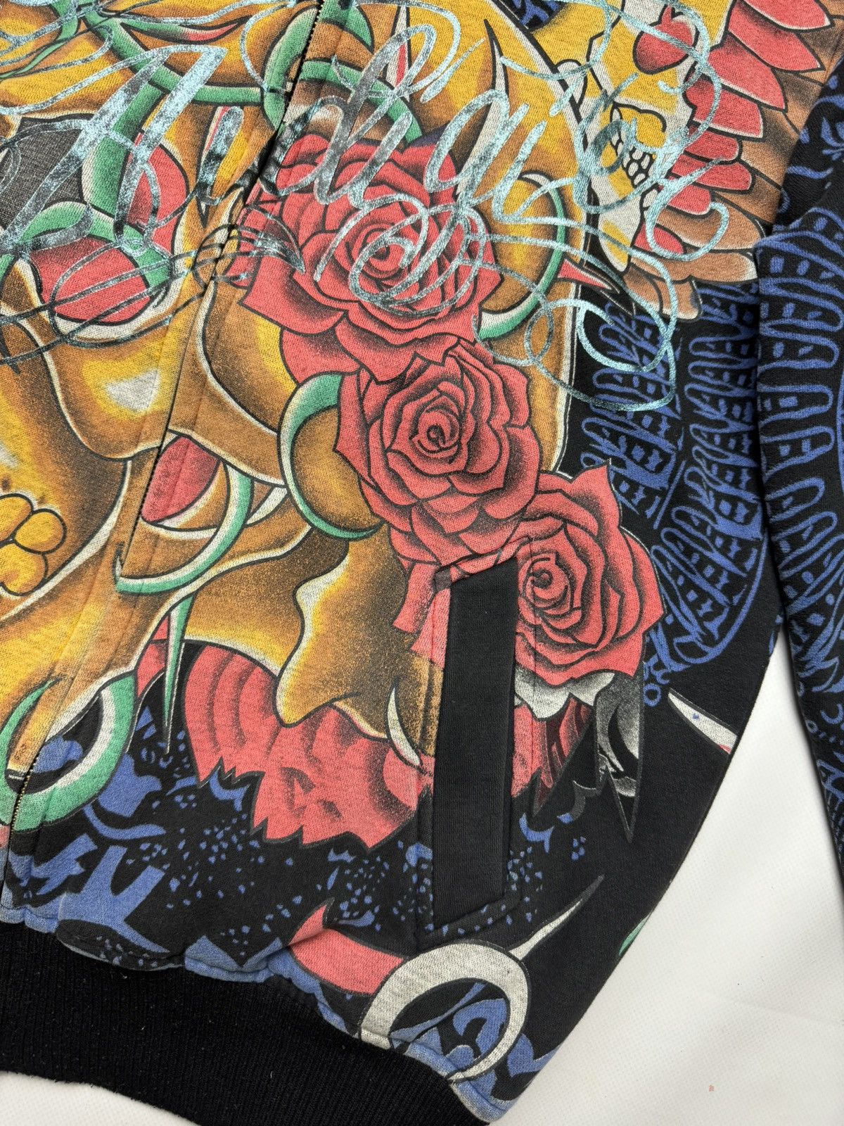 Christian Audigier × Ed Hardy × Vintage Christian Audigier Ed hardy y2k vintage hoodie Big logo Size US M / EU 48-50 / 2 - 5 Thumbnail