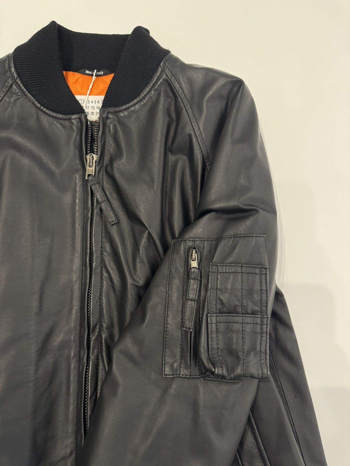 Maison Margiela Leather jacket Maison Martin Margiela Size M / US 6-8 / IT 42-44 - 4 Thumbnail