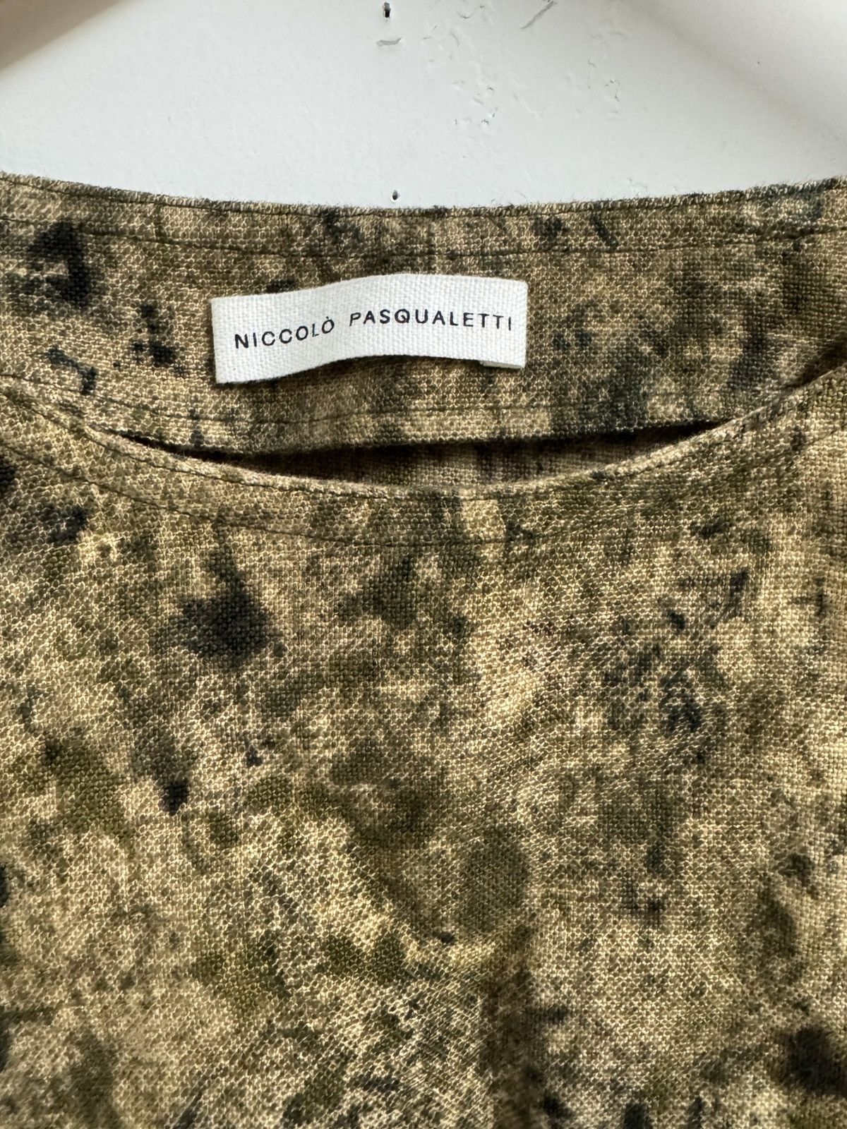 Other Niccolò Pasqualetti 100% Linen Splatter Dyed Long Sleeve Size US S / EU 44-46 / 1 - 3 Thumbnail