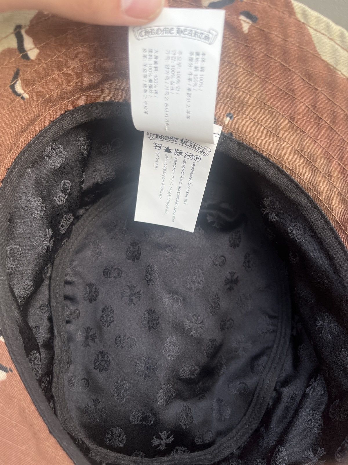 Chrome Hearts Matty Boy x Chrome Hearts sex records bucket hat Size ONE SIZE - 3 Thumbnail
