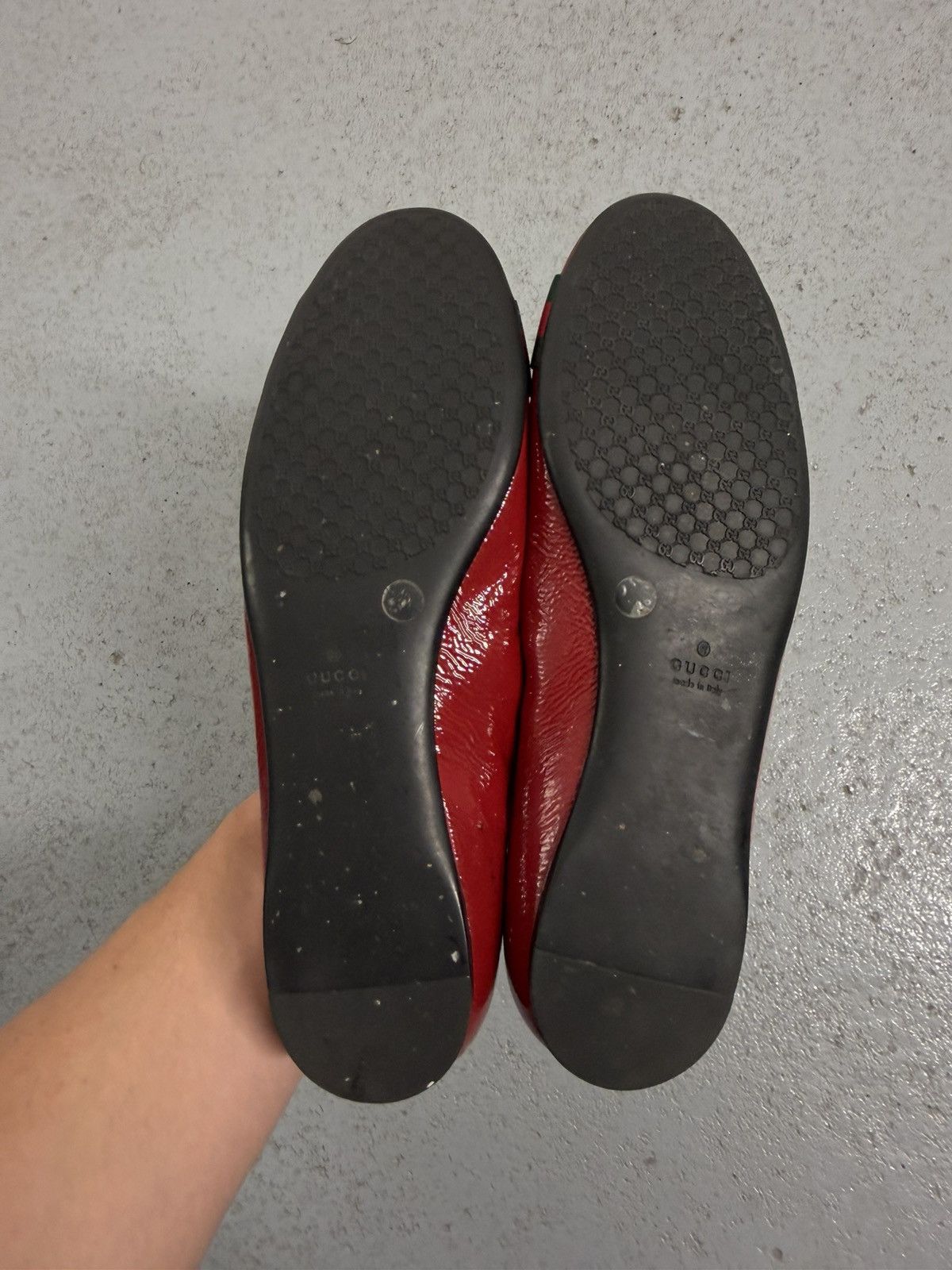 Gucci Gucci Leather Flats Size US 9 / IT 39 - 12 Thumbnail
