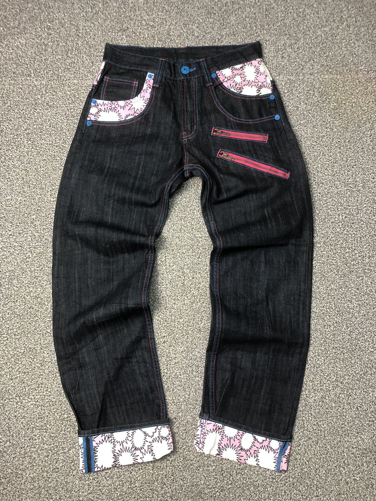 Hysteric Glamour × Japanese Brand × Vintage Japanese Brands Hysteric Glamour Style Double Zipper Jeans Size US 30 / EU 46 - 1 Thumbnail