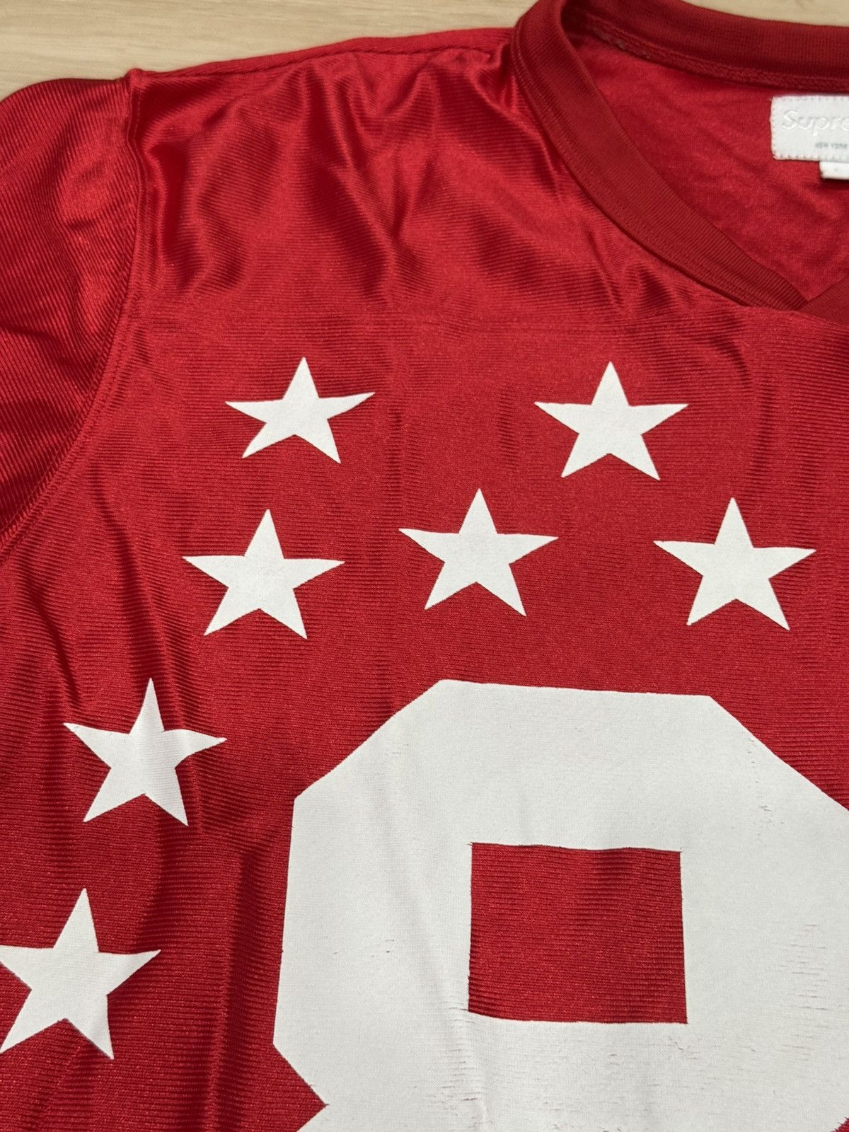 Supreme Supreme 2013 Stars Football Jersey Size US L / EU 52-54 / 3 - 6 Thumbnail