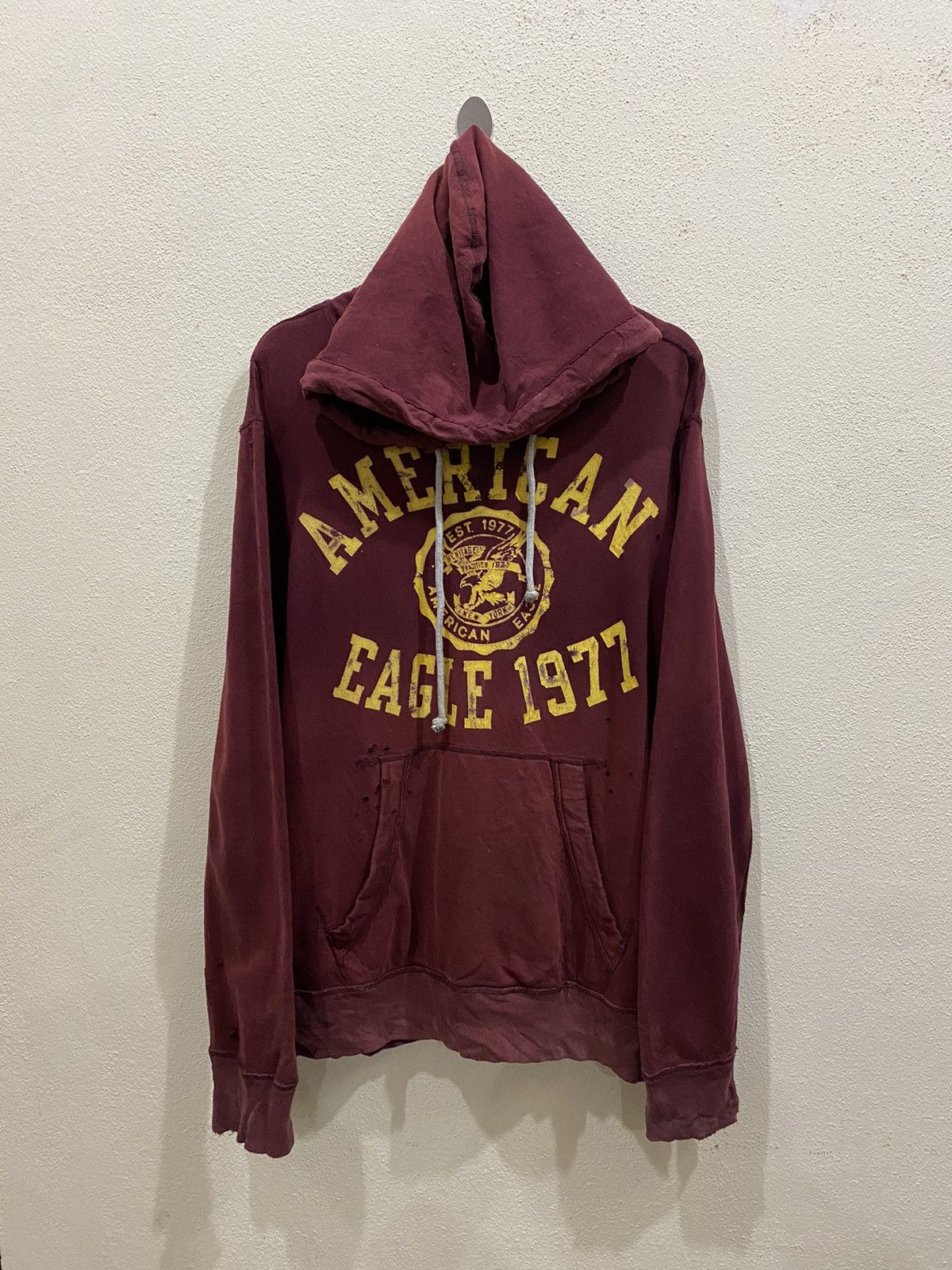 American Eagle Outfitters × Vintage American Eagle Big Logo Pullover Hoodie Size US XXL / EU 58 / 5 - 2 Thumbnail