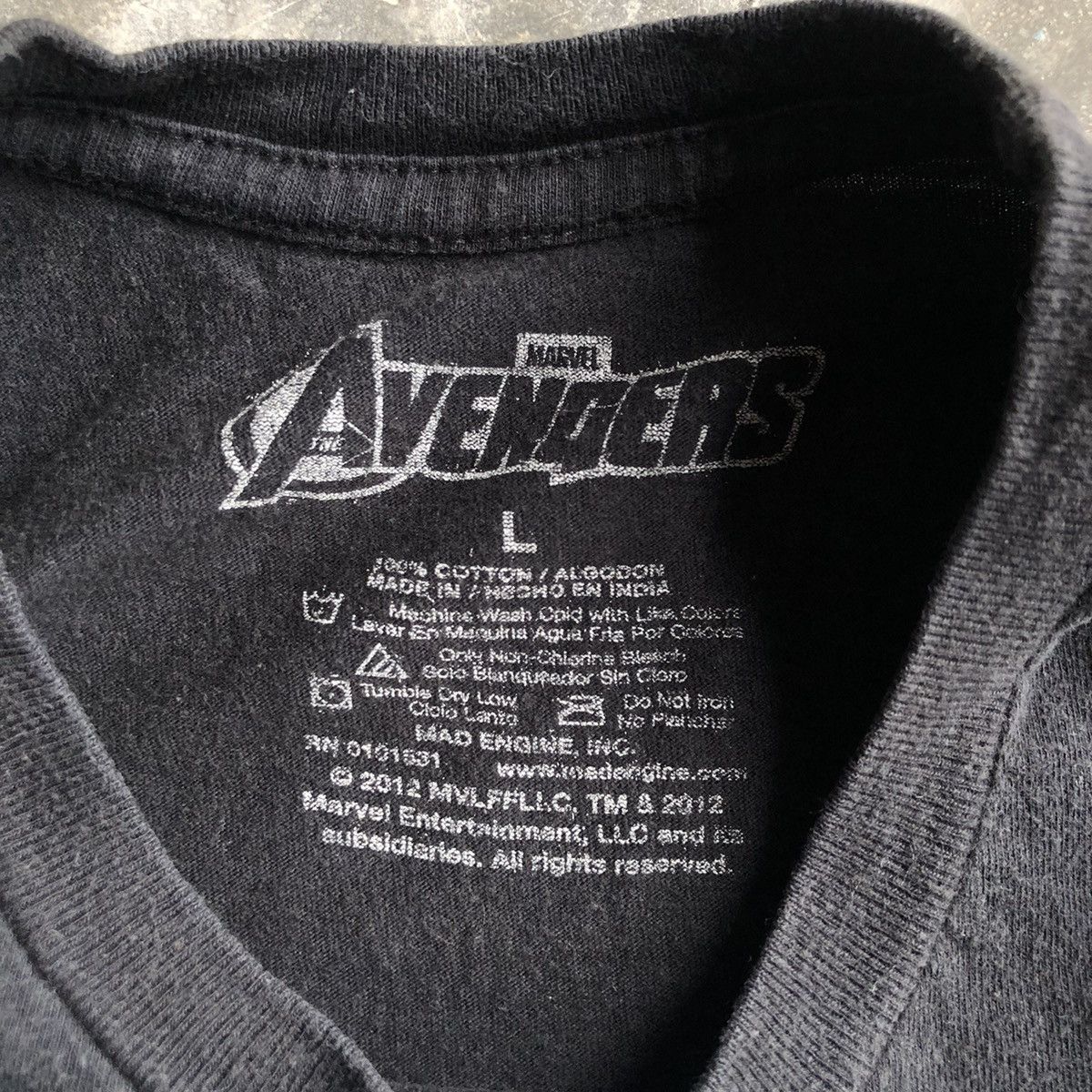 Marvel Comics Marvel Shirt The Avengers 2012 Official Size US L / EU 52-54 / 3 - 3 Thumbnail