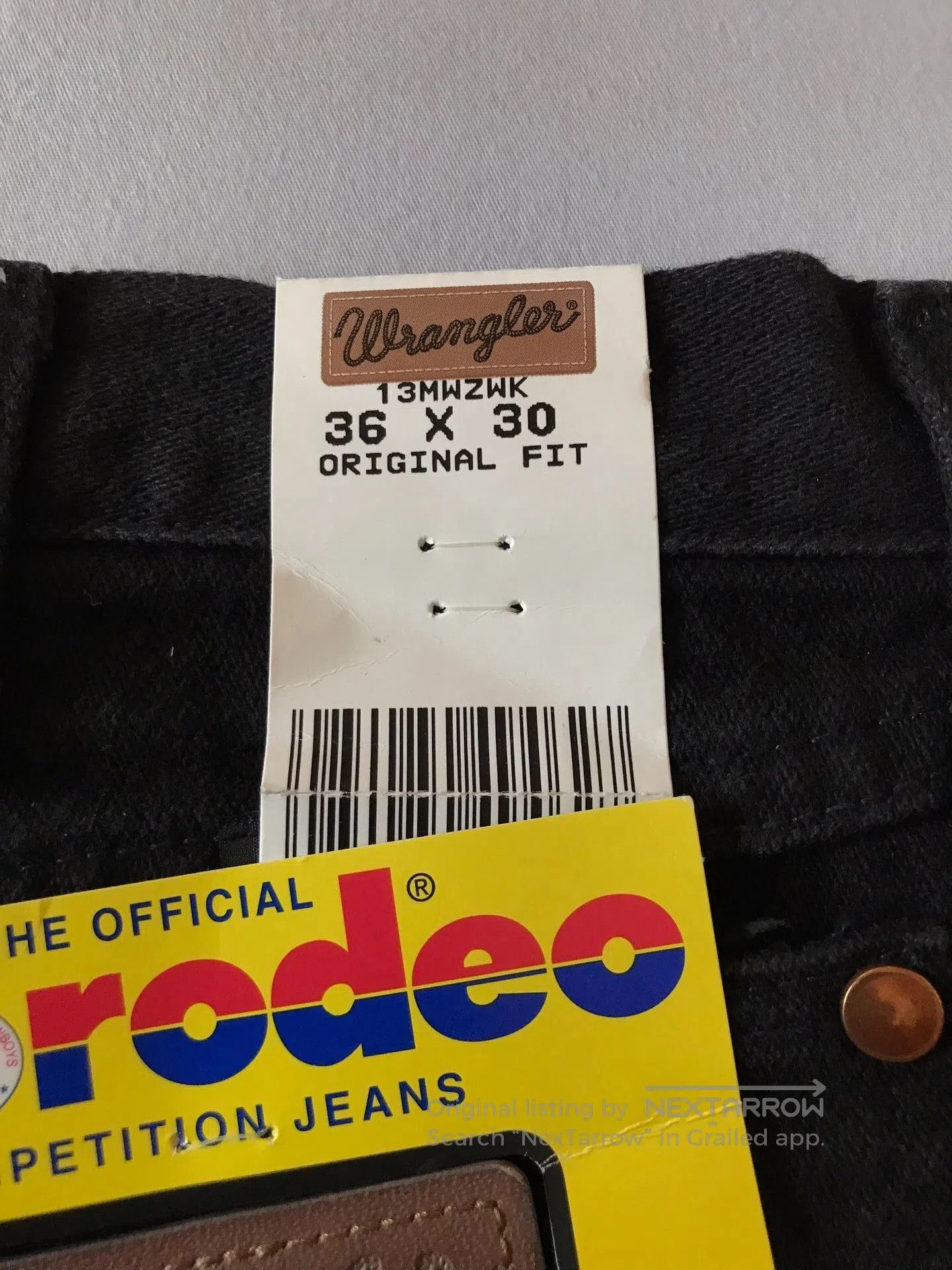 Wrangler Wrangler 13MWZ USA Jeans W36L30. Size US 36 / EU 52 - 8 Thumbnail