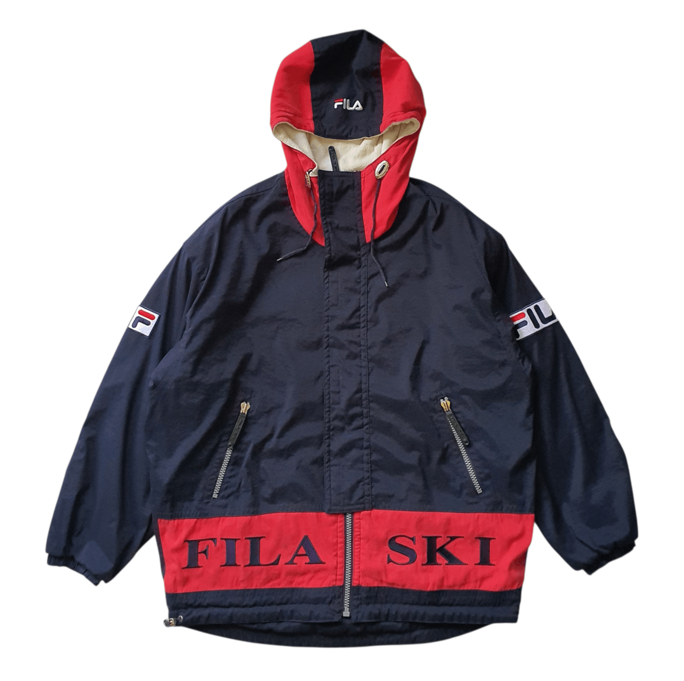 Fila FILA Ski Vintage Jacket 1990s Windbreaker Large Size US L / EU 52-54 / 3 - 1 Thumbnail