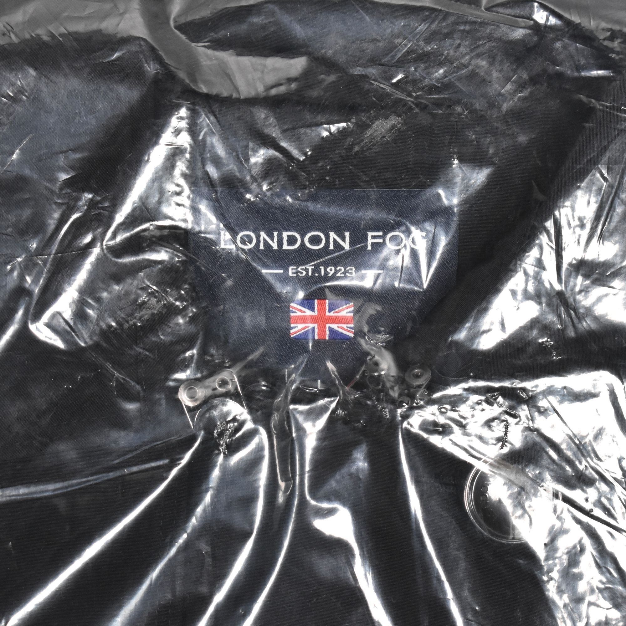 London Fog London Fog Women's Double Breasted Trench Coat w/ Belt Black Size L / US 10 / IT 46 - 9 Thumbnail