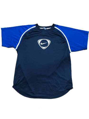 Nike Vintage Nike Y2K Logo Training Jersey Size L Size US L / EU 52-54 / 3 - 1 Thumbnail