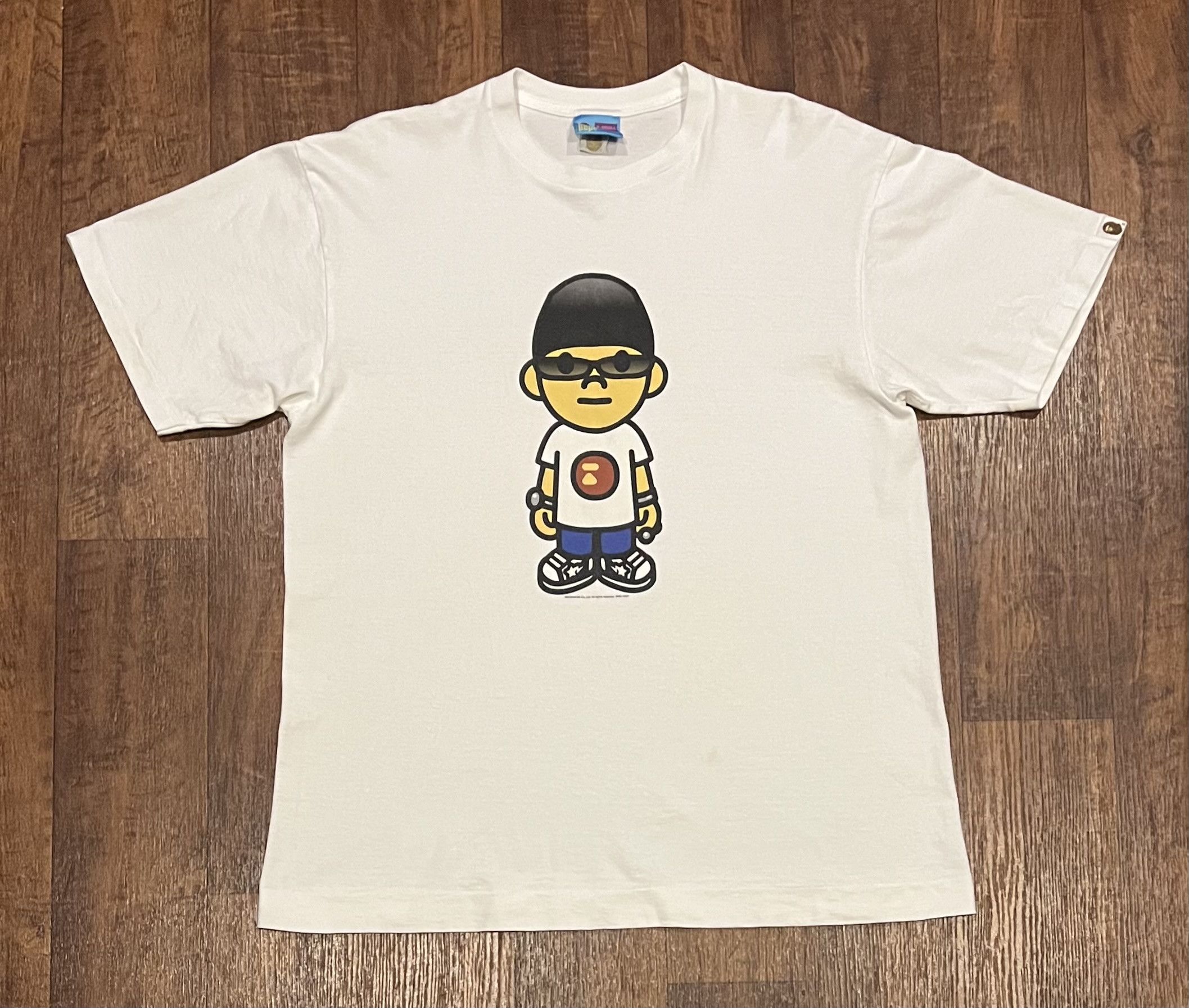 Bape Bape logo tee shirt Size US L / EU 52-54 / 3 - 1 Thumbnail