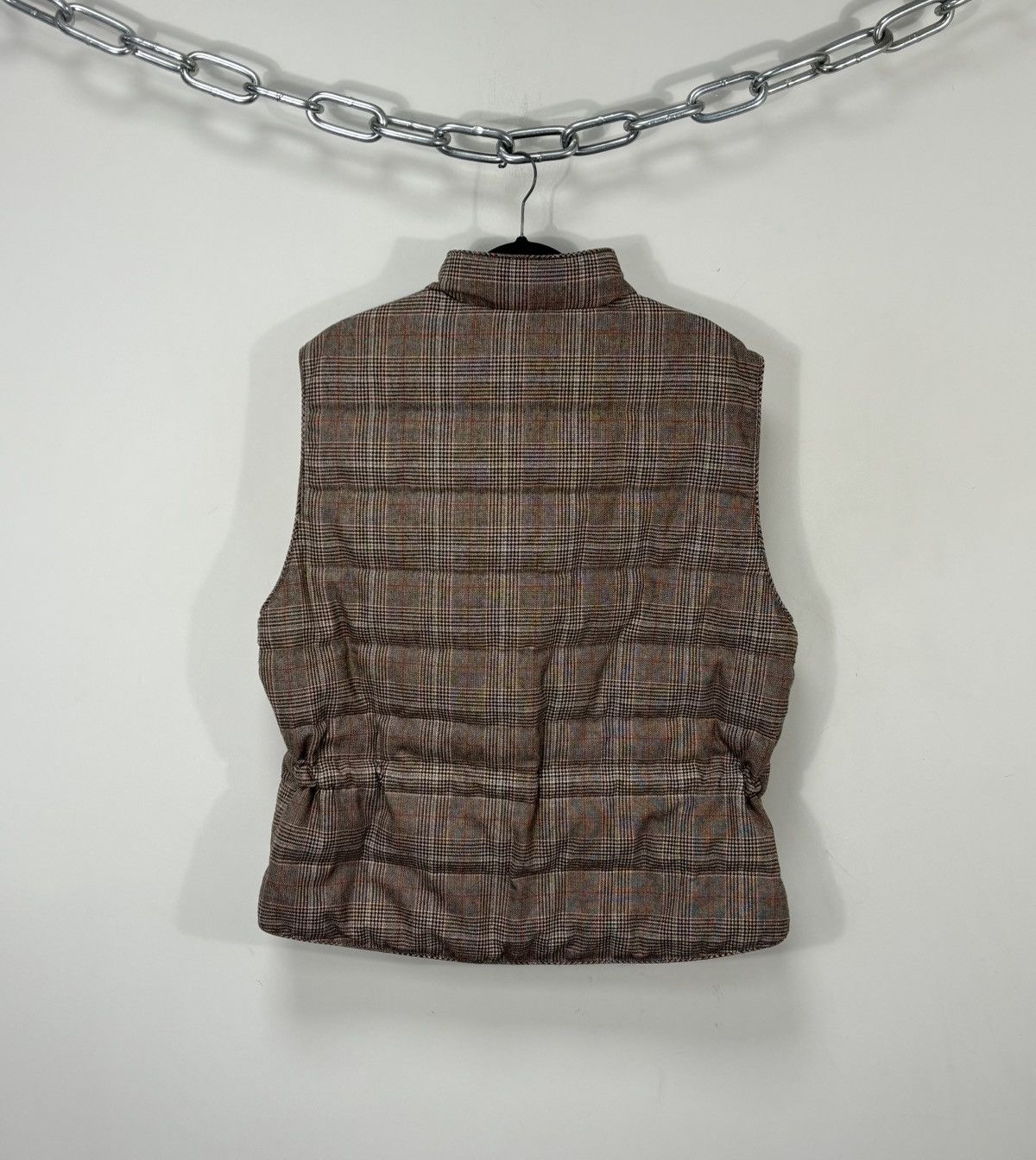 Strenstroms Stenstroms NWT Men’s Glen Check Padded Wool Down Vest Jacket Size US XXL / EU 58 / 5 - 3 Thumbnail