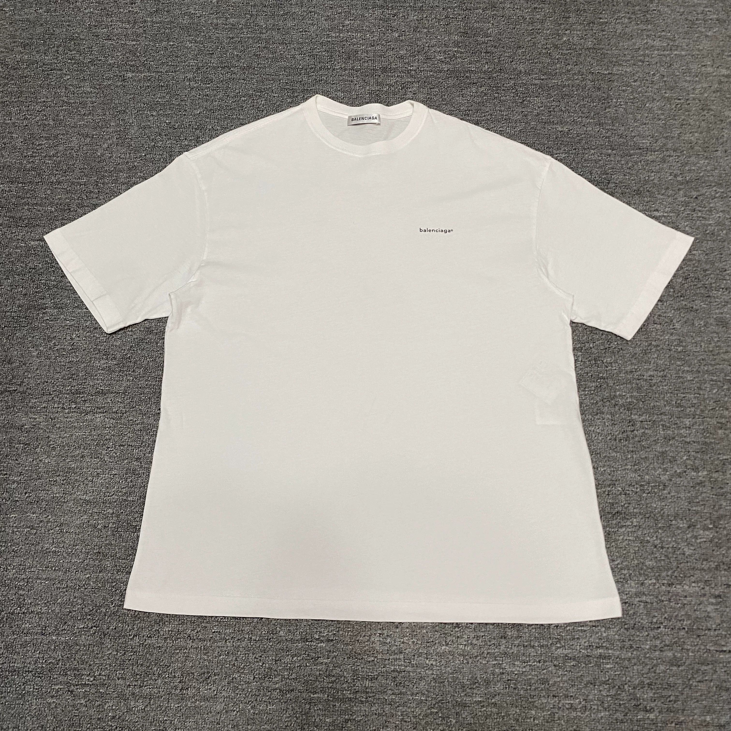 Balenciaga Balenciaga Small Logo Short Sleeve Size US S / EU 44-46 / 1 - 1 Thumbnail