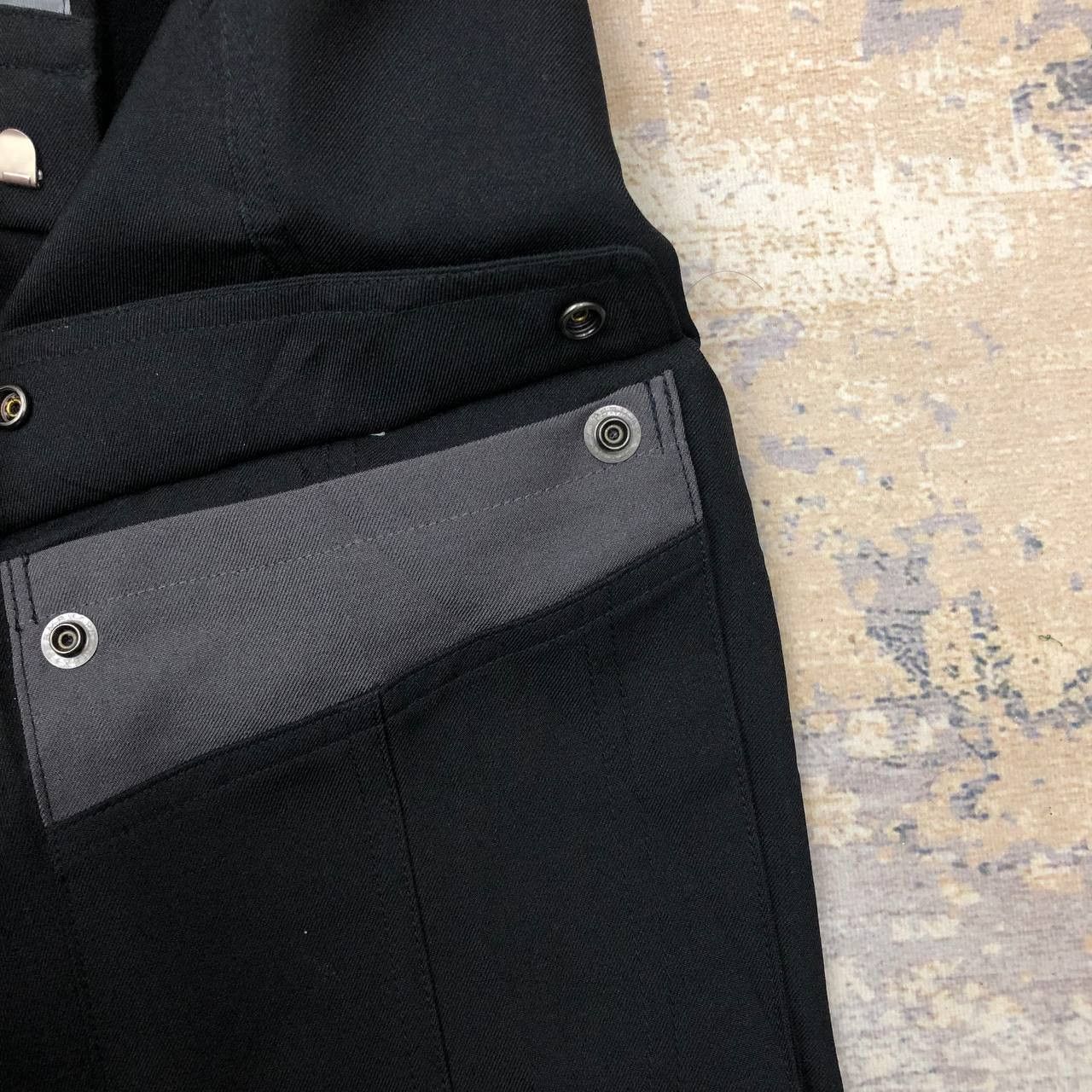 Kansai Yamamoto P90 NWT KANSAI UNIFORM CARGO PANTS Size US 37 - 8 Thumbnail