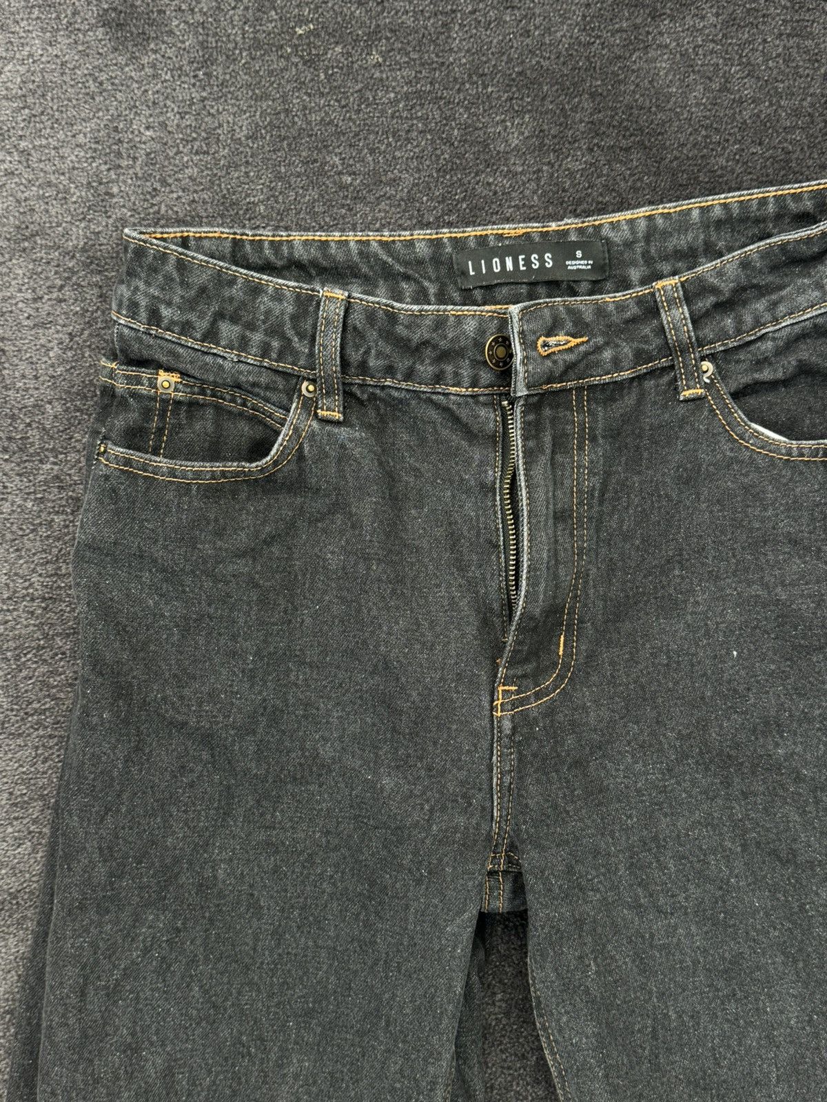 Other Black wash Mid Rise Straight-leg jeans Size 25" / US 0 / IT 36 - 4 Thumbnail