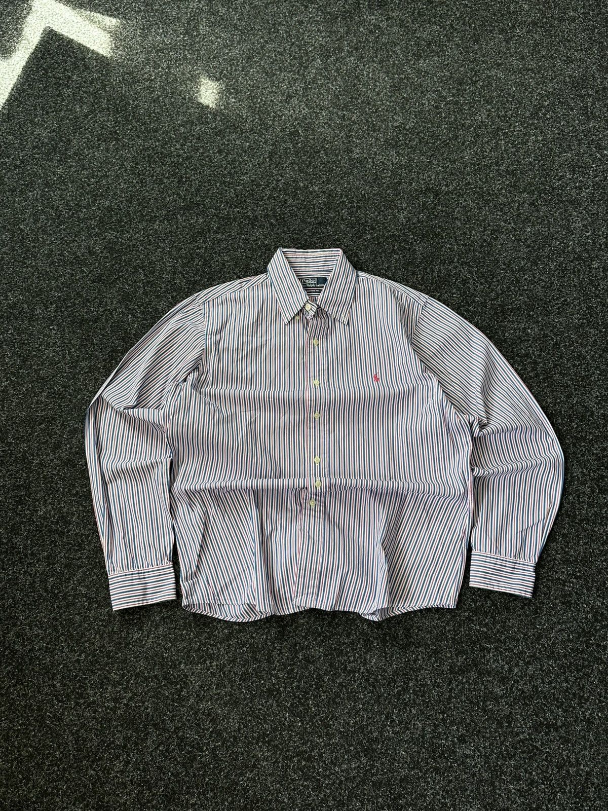 Polo Ralph Lauren 🚨 VNTG Y2K Polo Ralph Lauren Shirt flannel RARE long SLEEVE Size US L / EU 52-54 / 3 - 1 Thumbnail