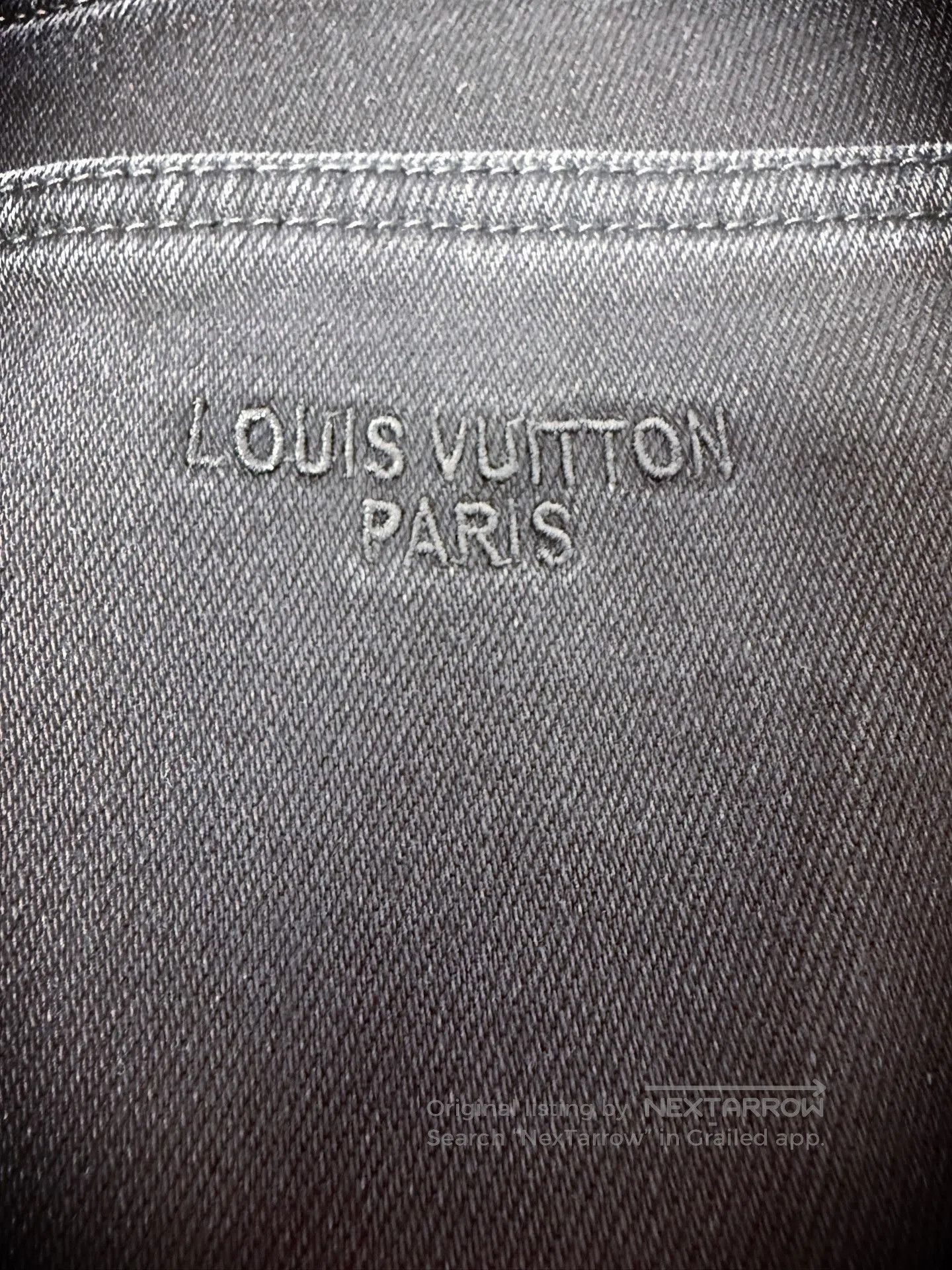 Louis Vuitton Lv Black Jeans. Size 41" - 3 Thumbnail