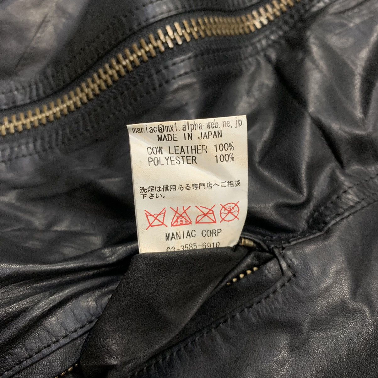 Le Grande Bleu (L.G.B.) 2000s L.G.B - Cyber Riders Leather Jacket Size US S / EU 44-46 / 1 - 14 Thumbnail